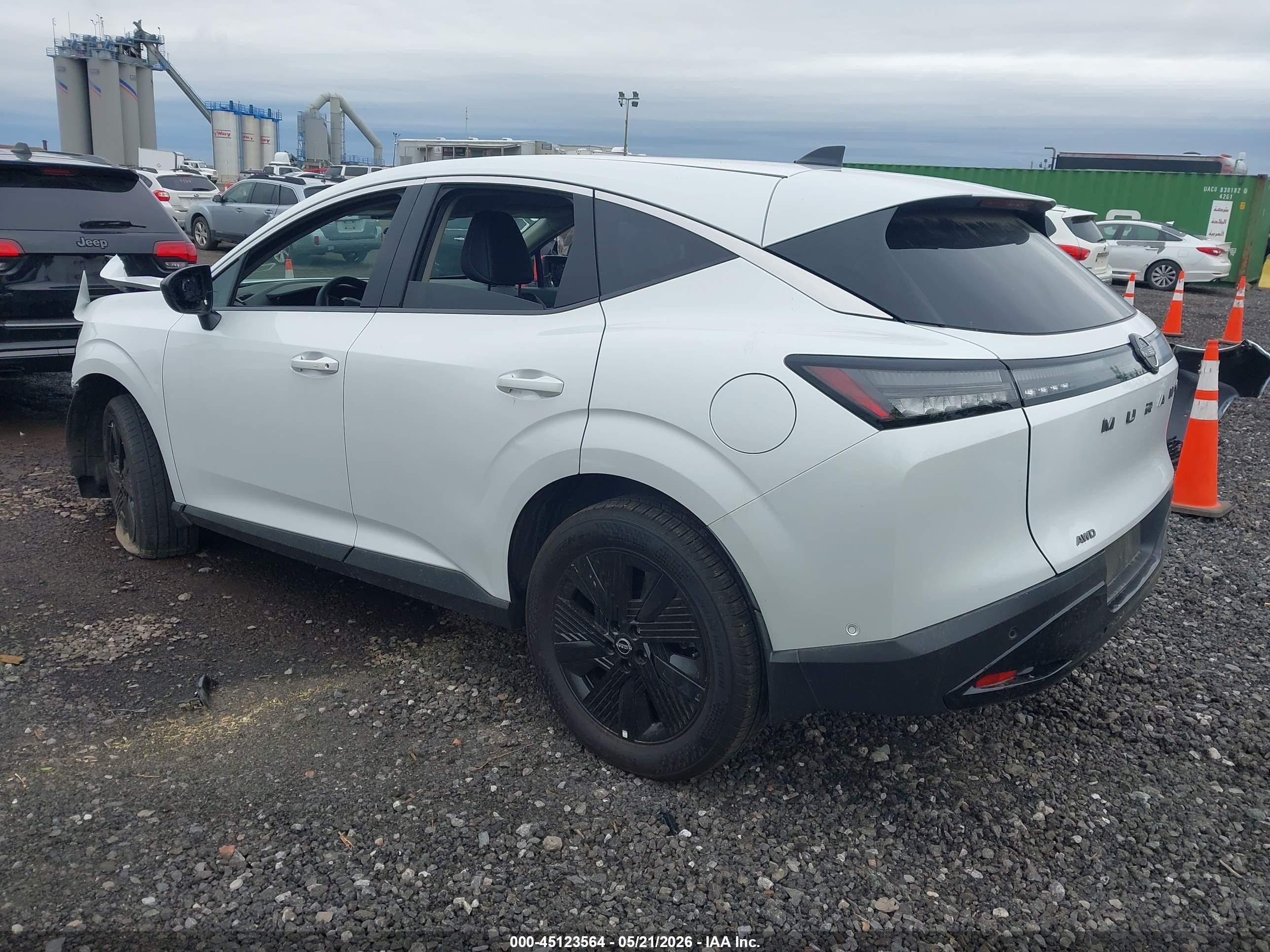 2025 Nissan Murano Sv Белый vin: 5N1AZ3BS6SC131103