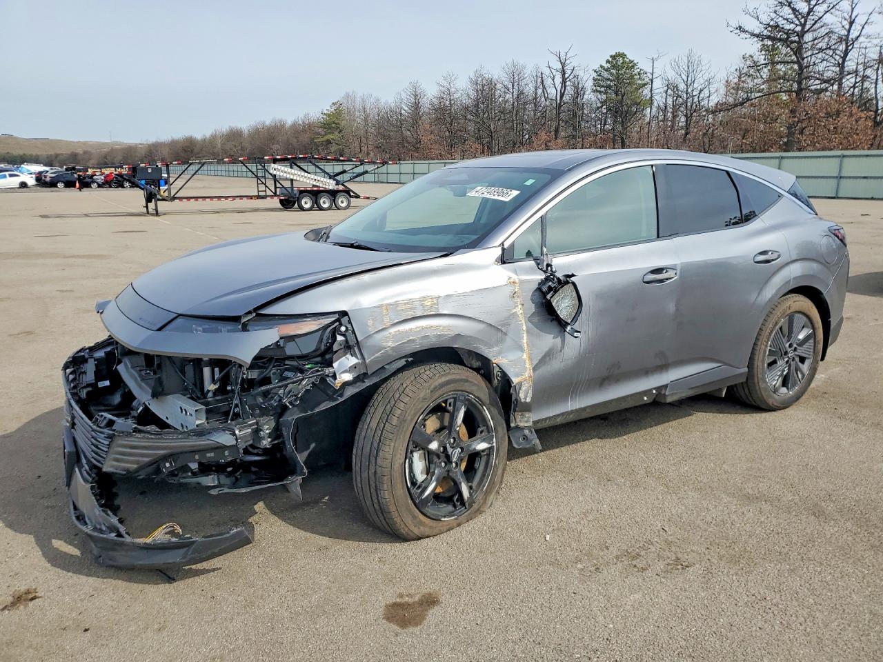 2026 Nissan Murano Sl Gray vin: 5N1AZ3CS2TC110314
