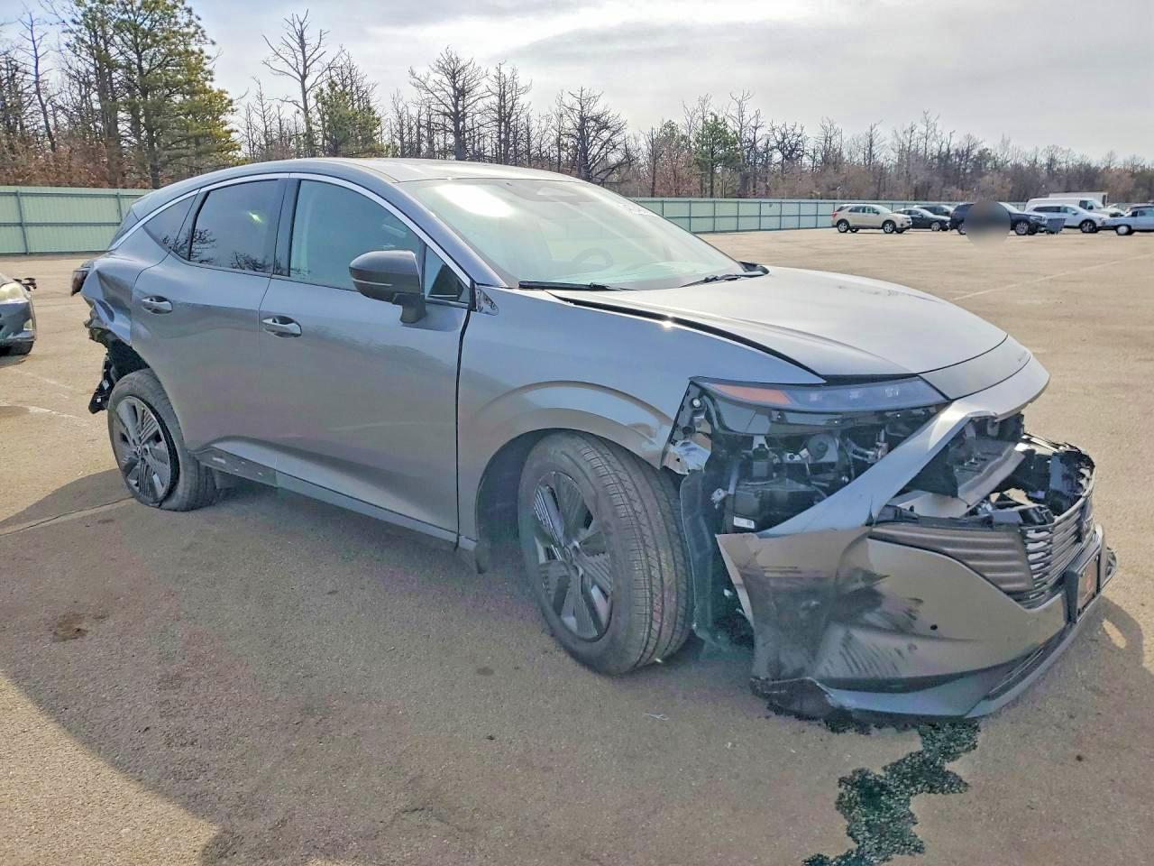 2026 Nissan Murano Sl Серый vin: 5N1AZ3CS2TC110314