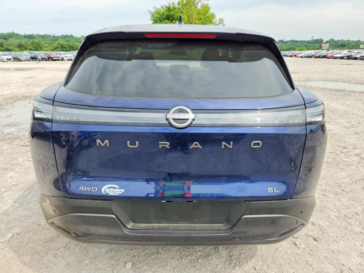 2025 Nissan Murano Sl Blue vin: 5N1AZ3CS9SC124273