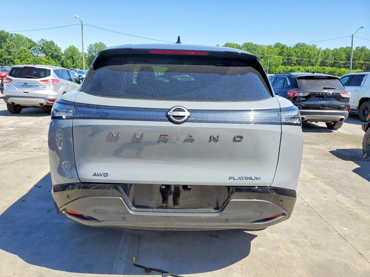 2025 Nissan Murano Platinum Серый vin: 5N1AZ3DT0SC137856