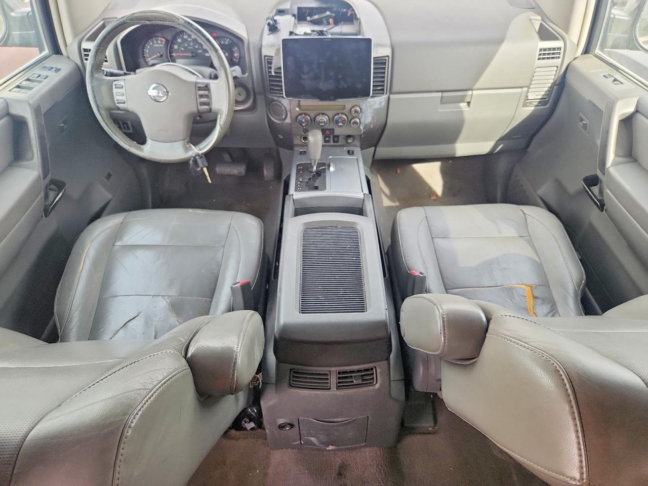 2007 Nissan Armada Se Ffv Gray vin: 5N1BA08A17N707085