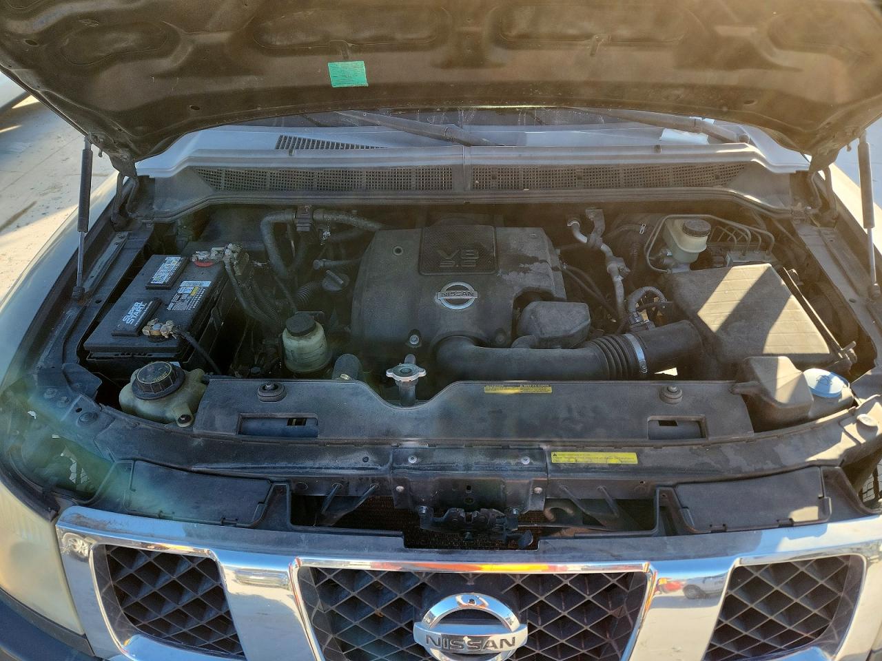 2007 Nissan Armada Se Ffv Gray vin: 5N1BA08A17N707085