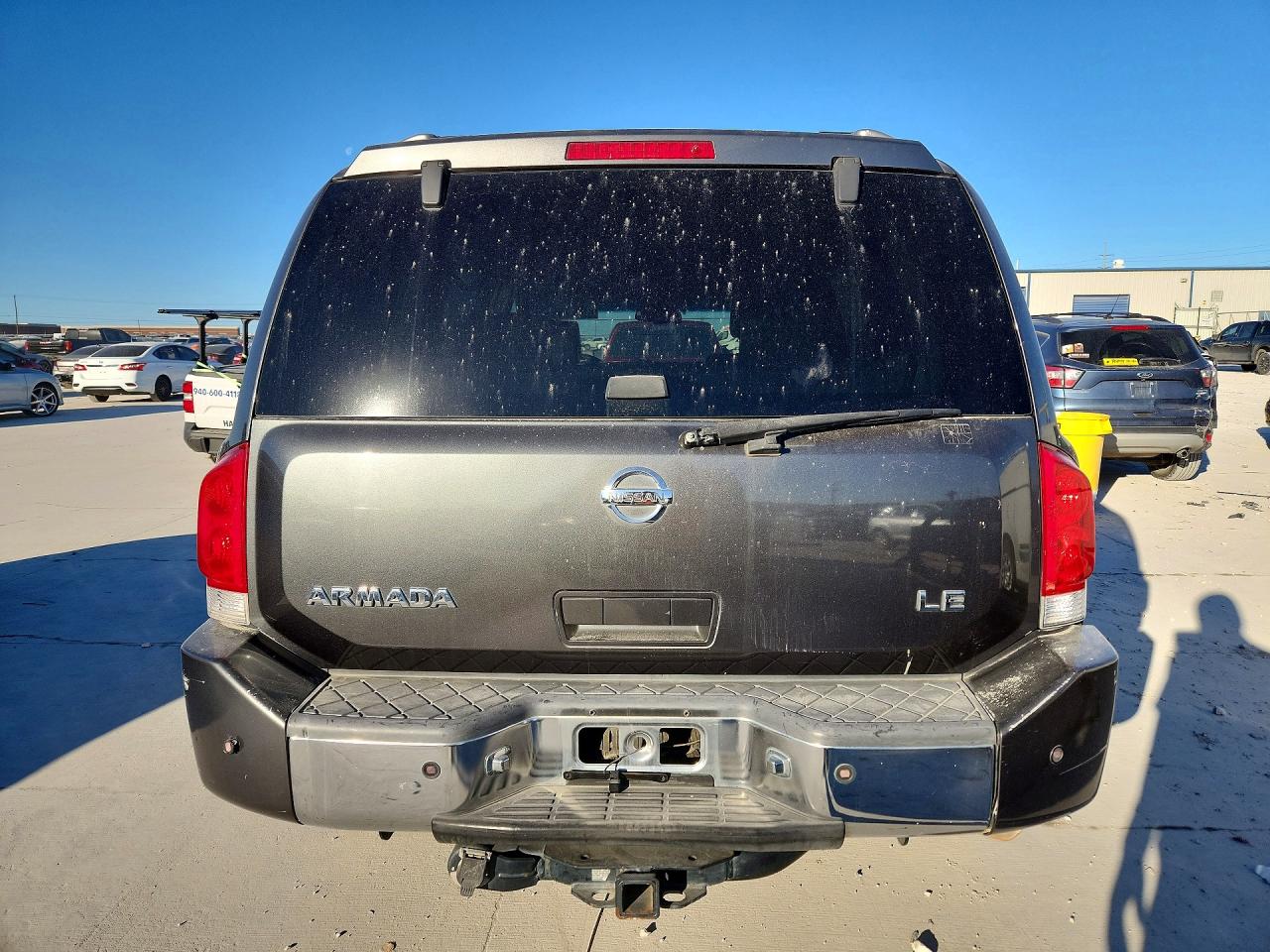 2007 Nissan Armada Se Ffv Gray vin: 5N1BA08A17N707085