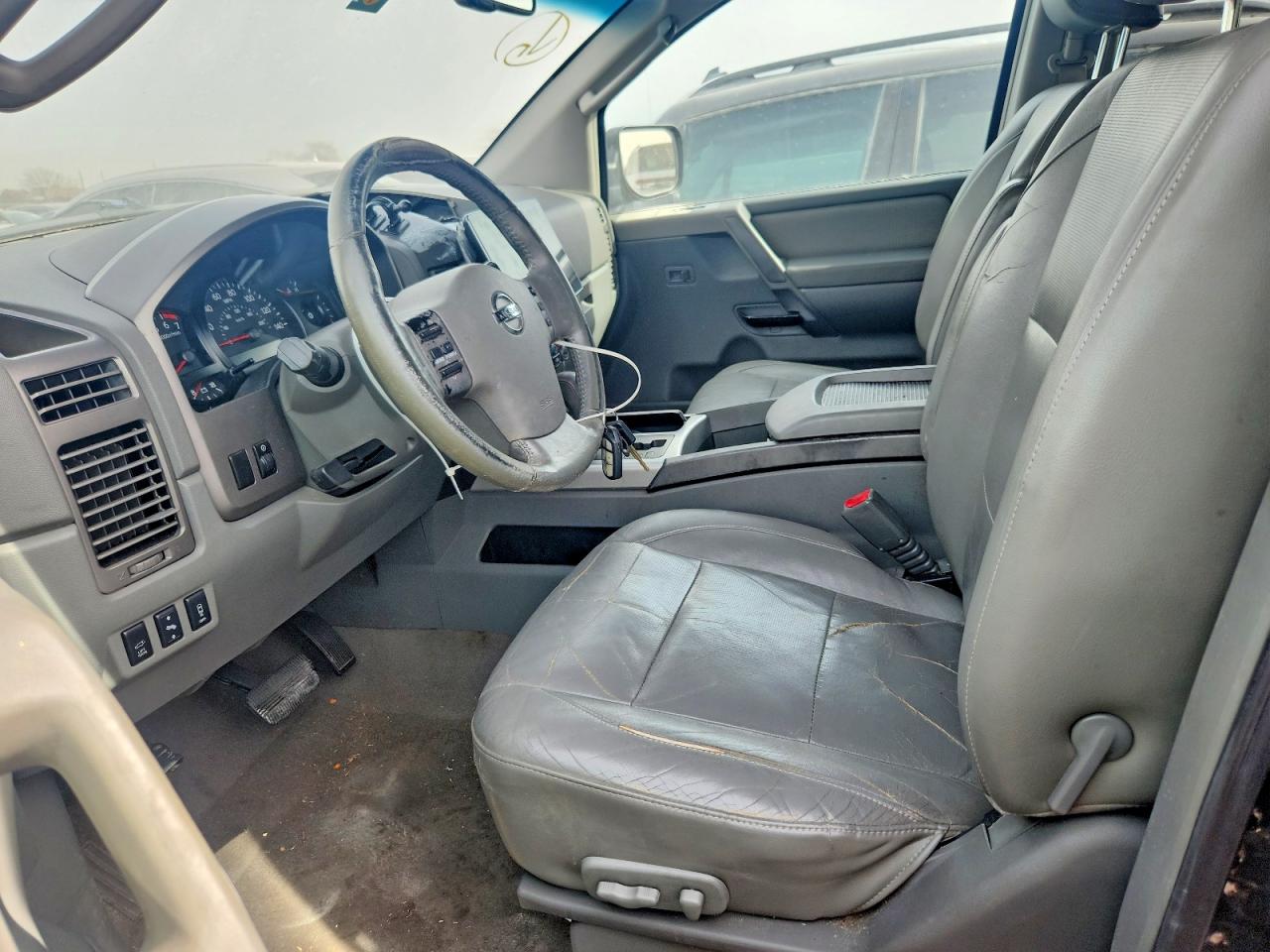 2007 Nissan Armada Se Ffv Gray vin: 5N1BA08A17N707085