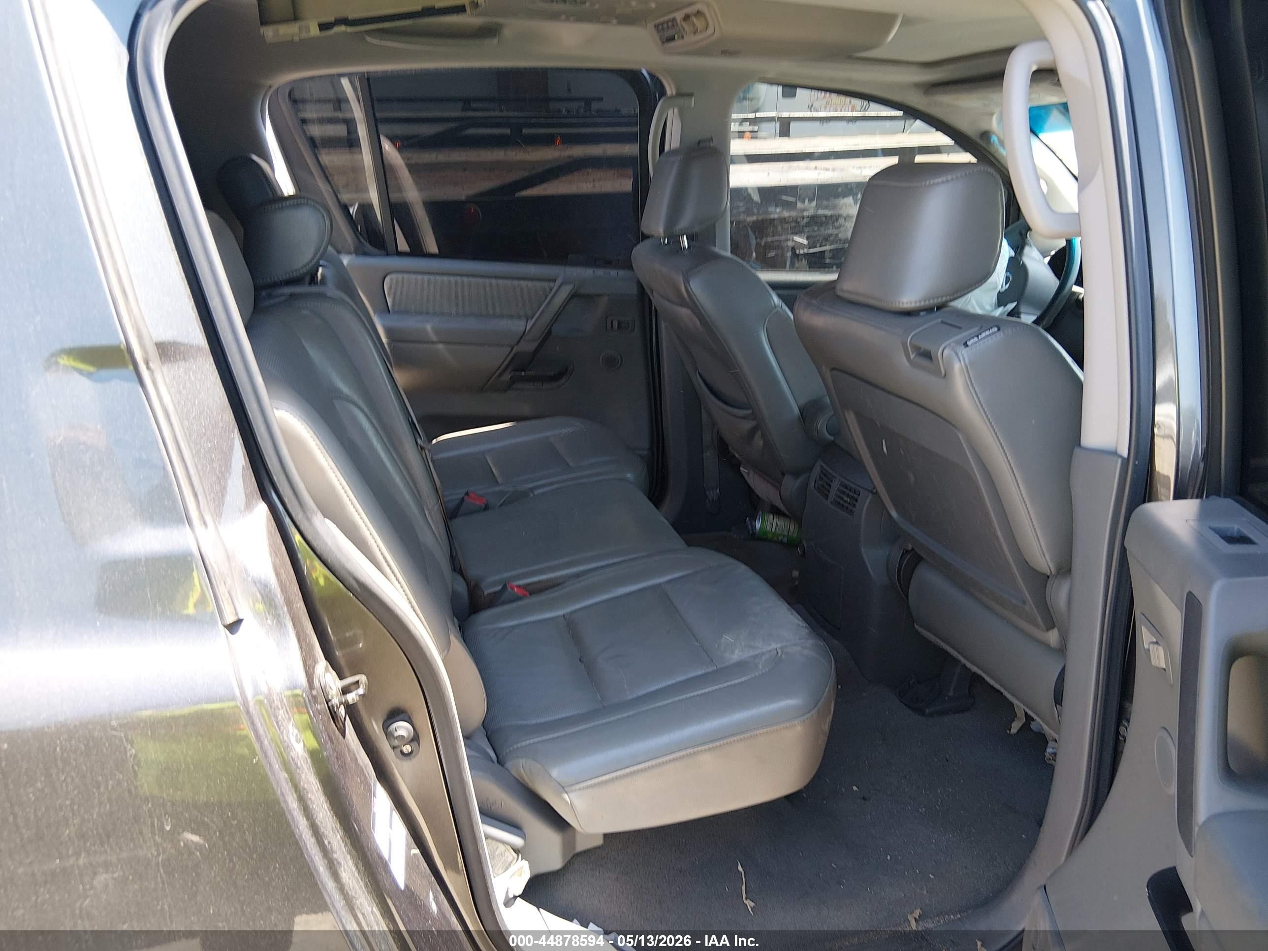 2007 Nissan Armada Le Серый vin: 5N1BA08A27N711937