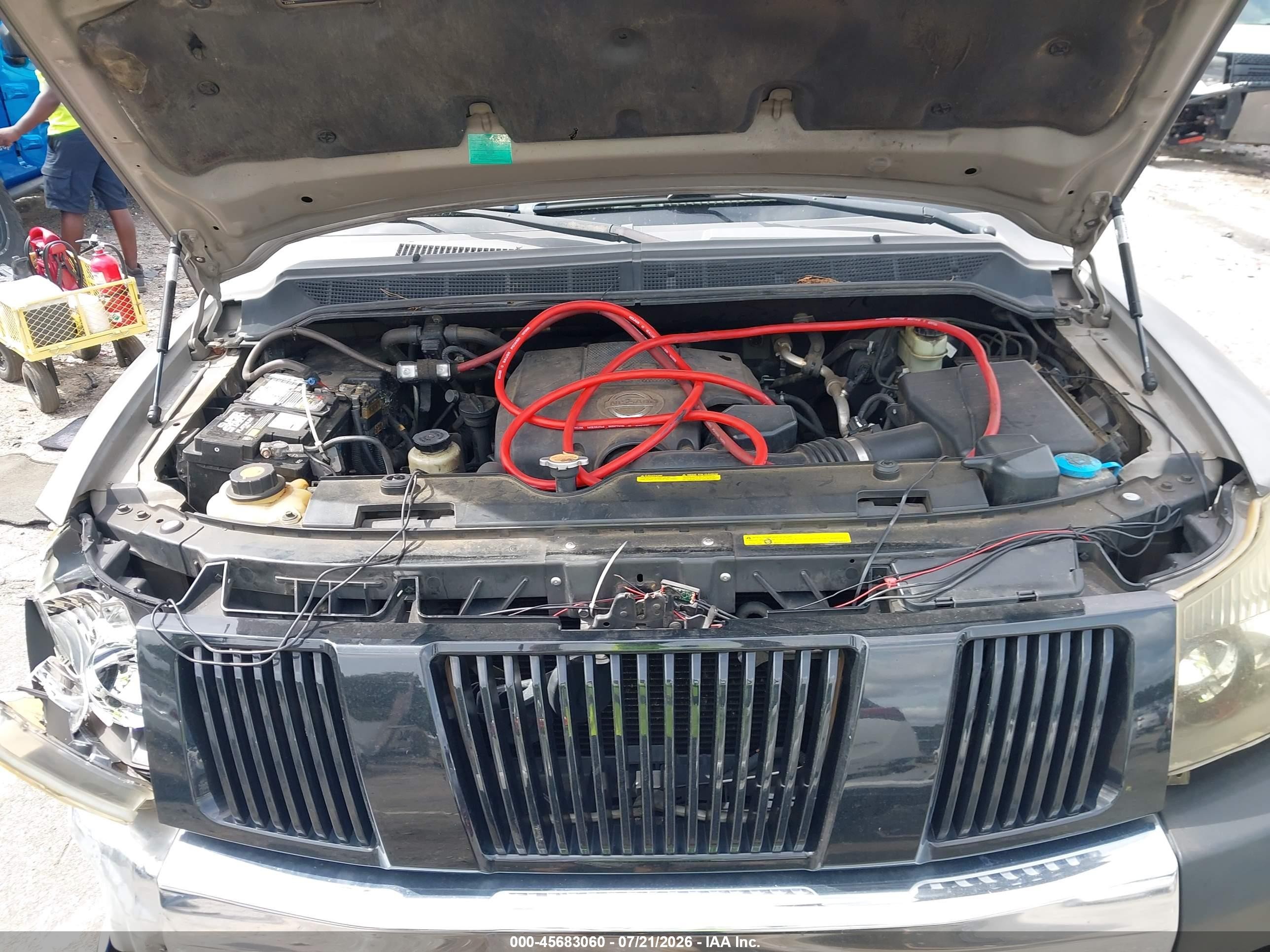 2007 Nissan Armada Se Желто-коричневый vin: 5N1BA08A47N718808