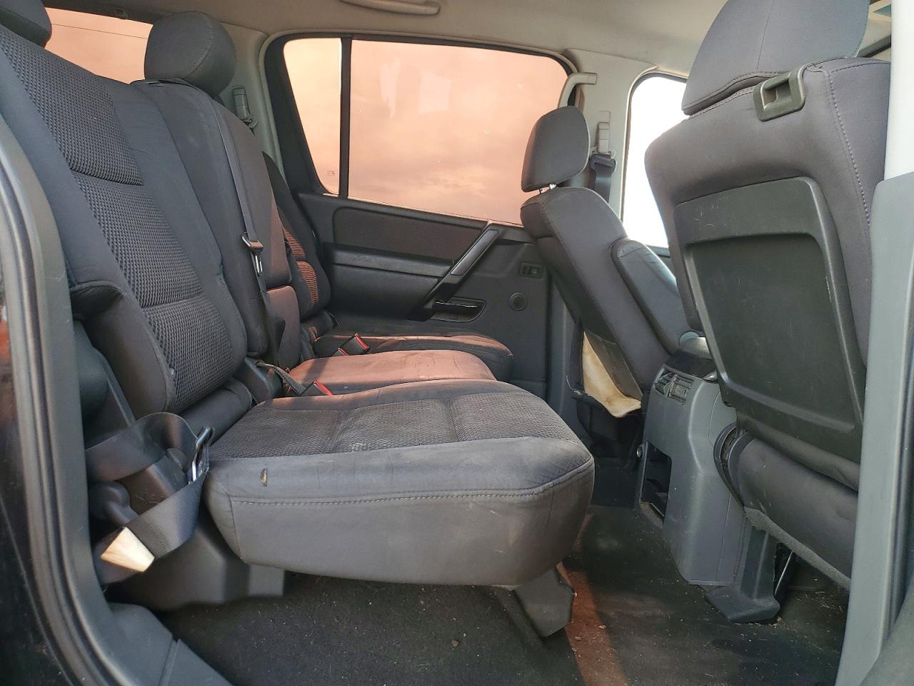 2007 Nissan Armada Se Ffv Black vin: 5N1BA08A77N705969