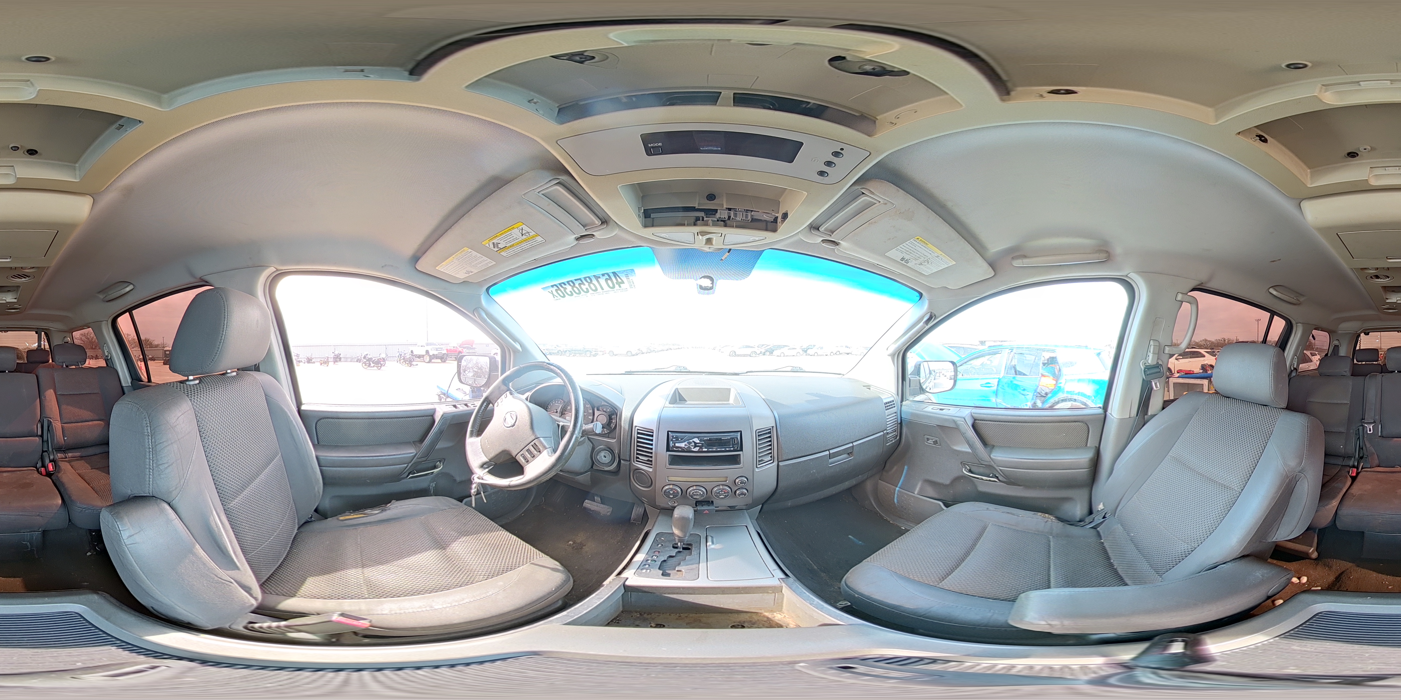 2007 Nissan Armada Se Ffv Black vin: 5N1BA08A77N705969