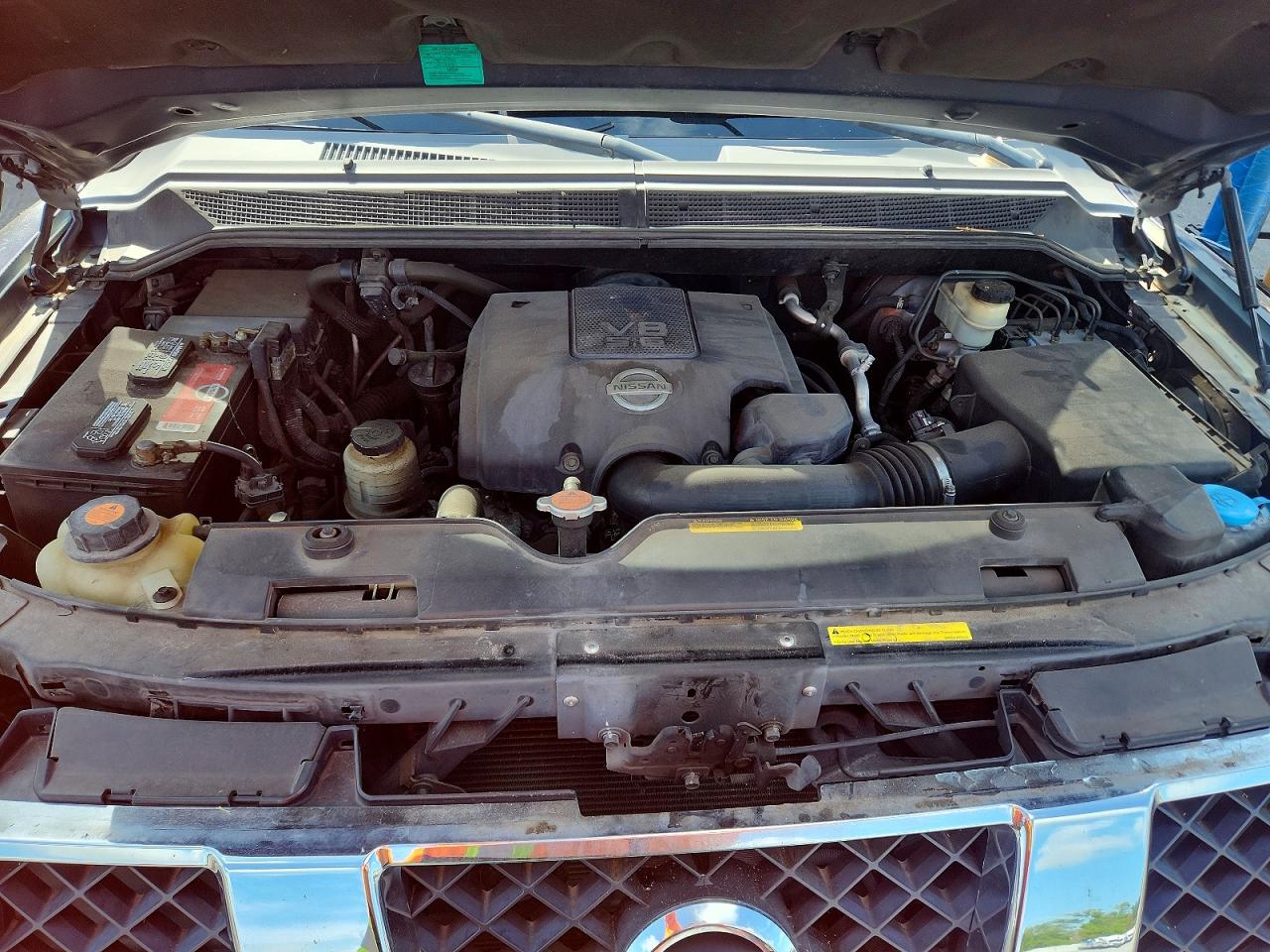 2007 Nissan Armada Se Ffv Blue vin: 5N1BA08A87N720884