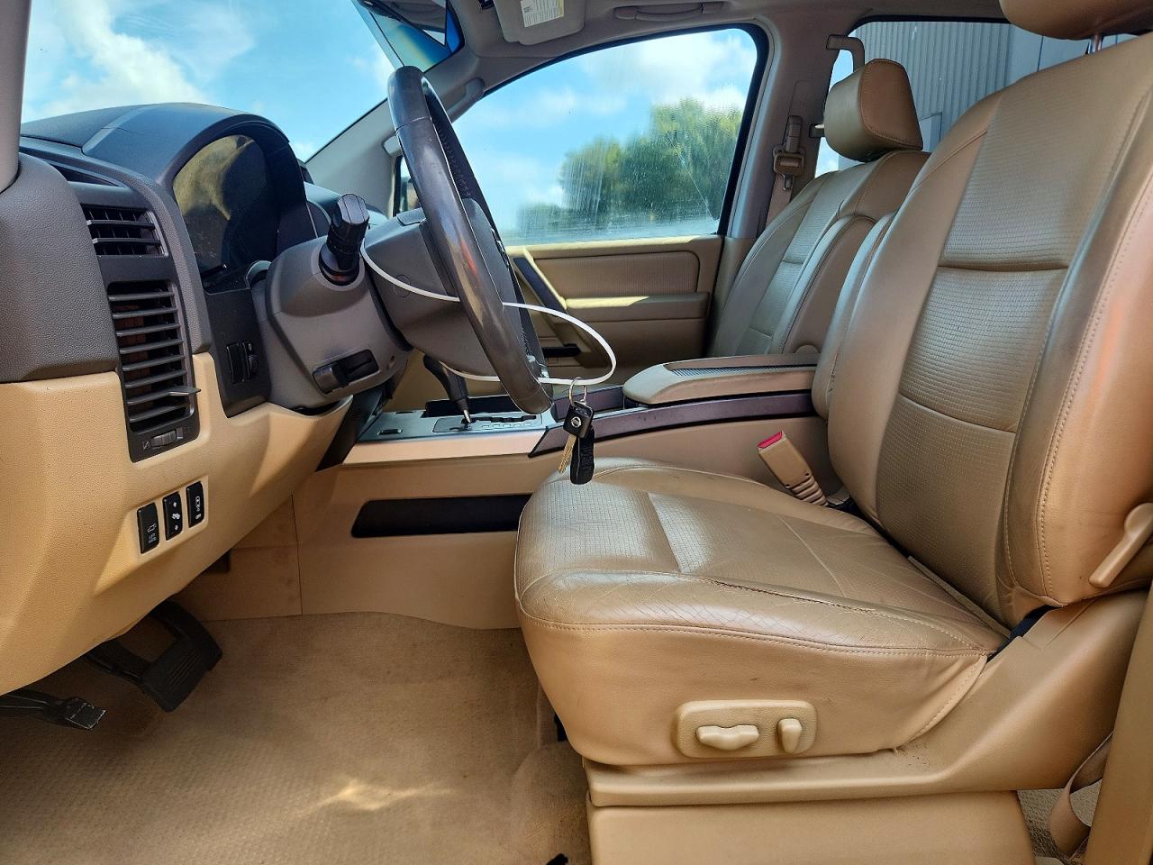 2007 Nissan Armada Se Ffv Blue vin: 5N1BA08A87N720884