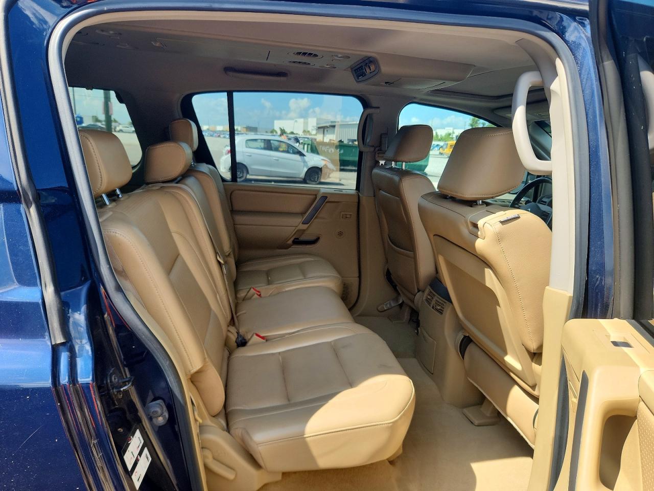 2007 Nissan Armada Se Ffv Blue vin: 5N1BA08A87N720884