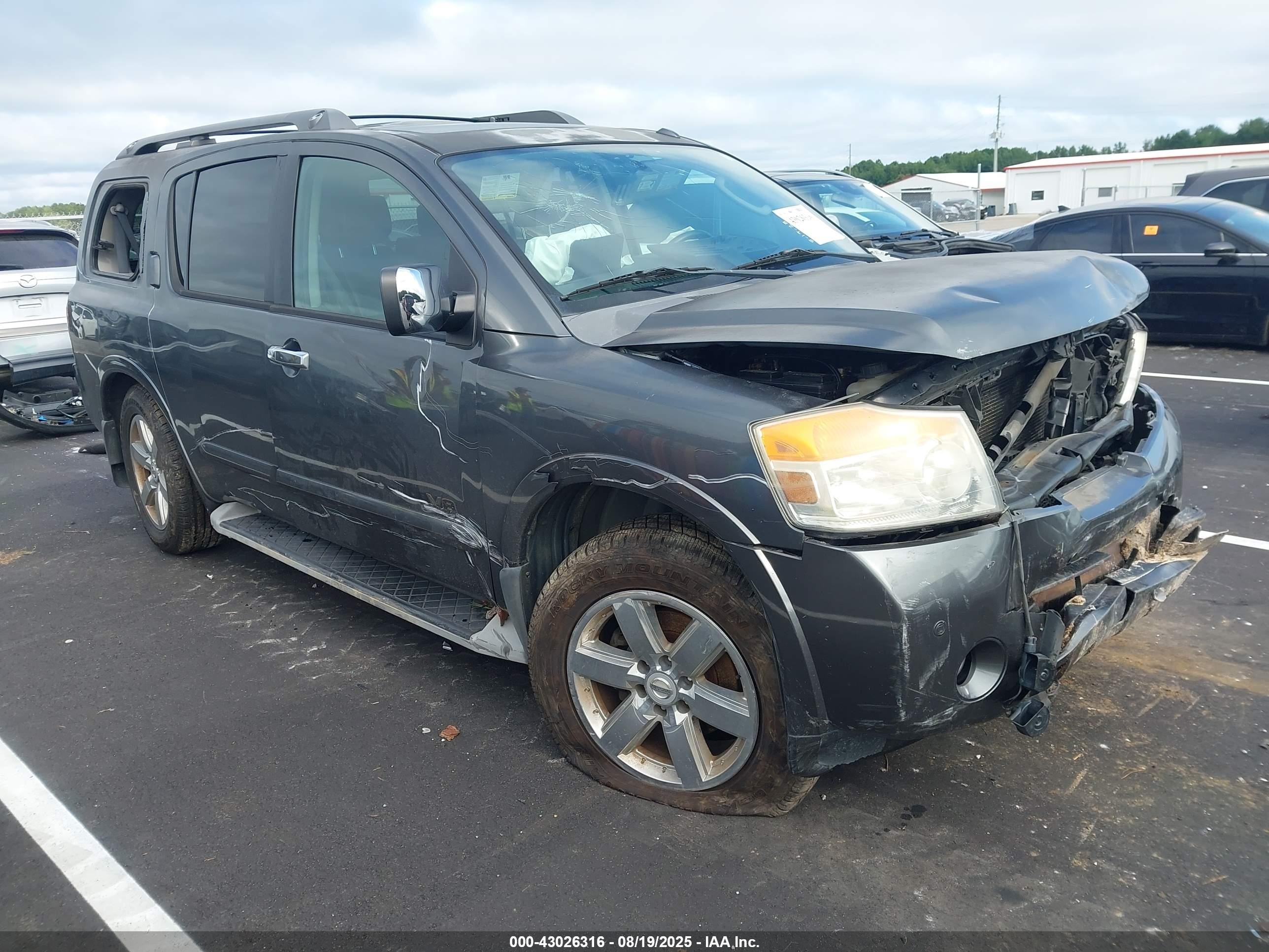2009 Nissan Armada Le Gray vin: 5N1BA08C29N607727
