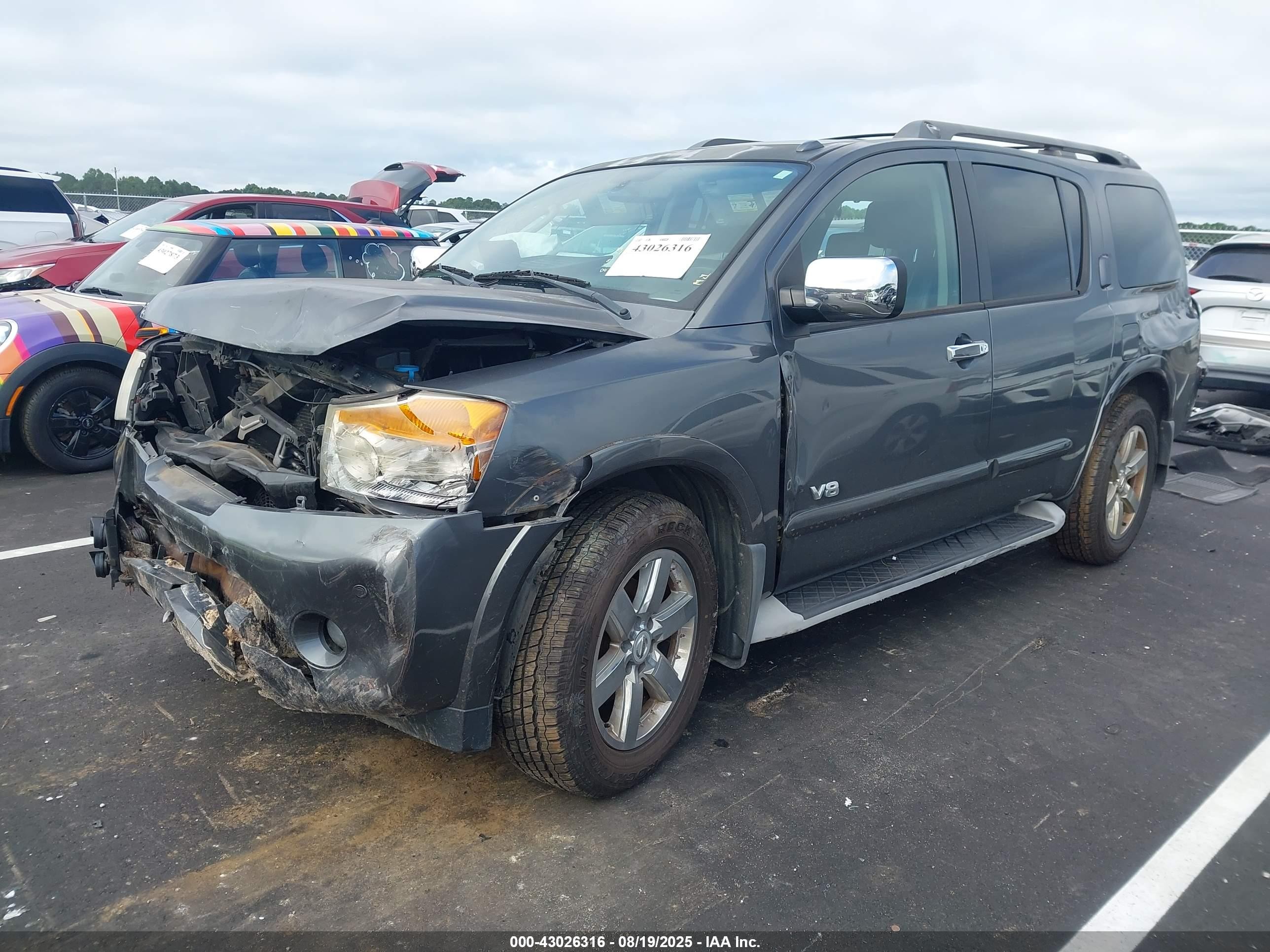2009 Nissan Armada Le Gray vin: 5N1BA08C29N607727