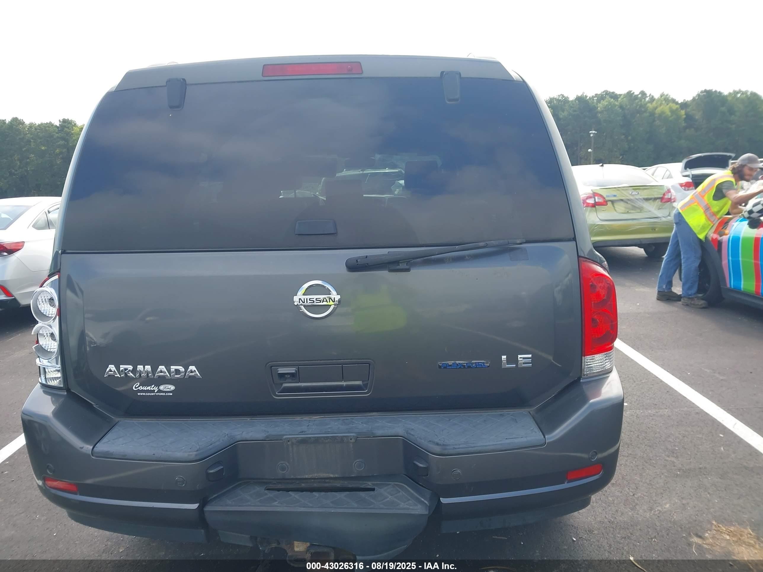 2009 Nissan Armada Le Gray vin: 5N1BA08C29N607727