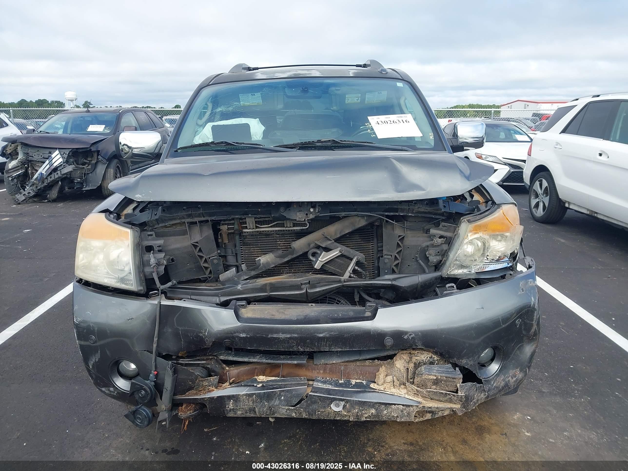 2009 Nissan Armada Le Gray vin: 5N1BA08C29N607727