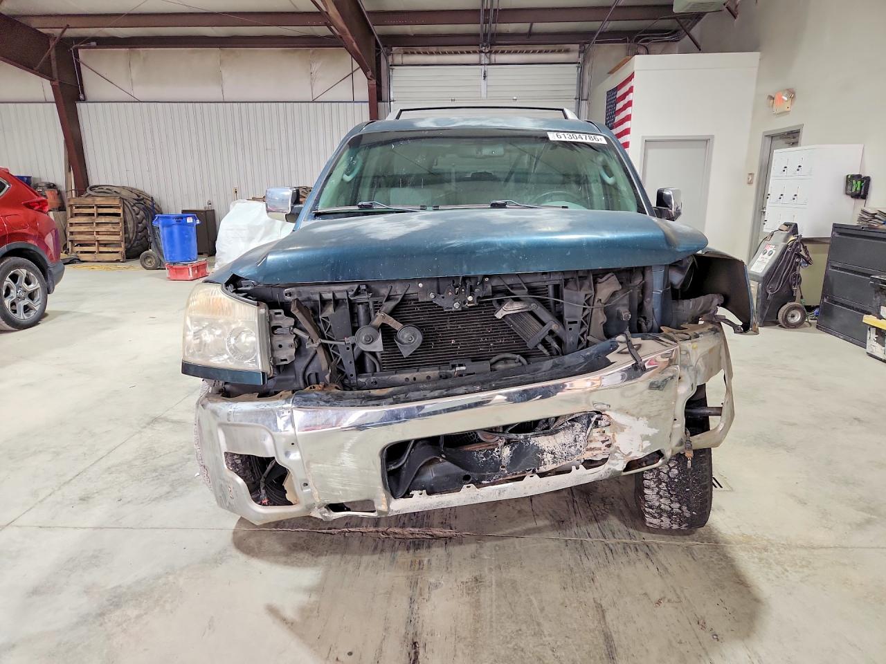 2007 Nissan Armada Se Ffv Blue vin: 5N1BA08C47N704103