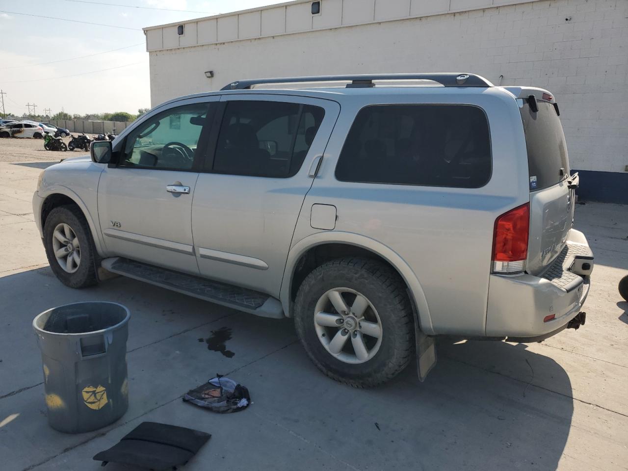 2009 Nissan Armada Se Silver vin: 5N1BA08C79N602054