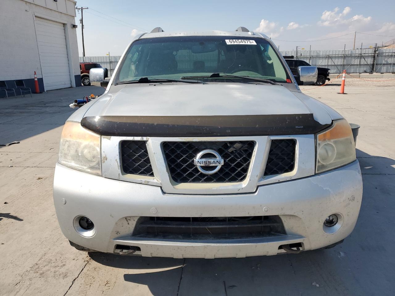 2009 Nissan Armada Se Silver vin: 5N1BA08C79N602054