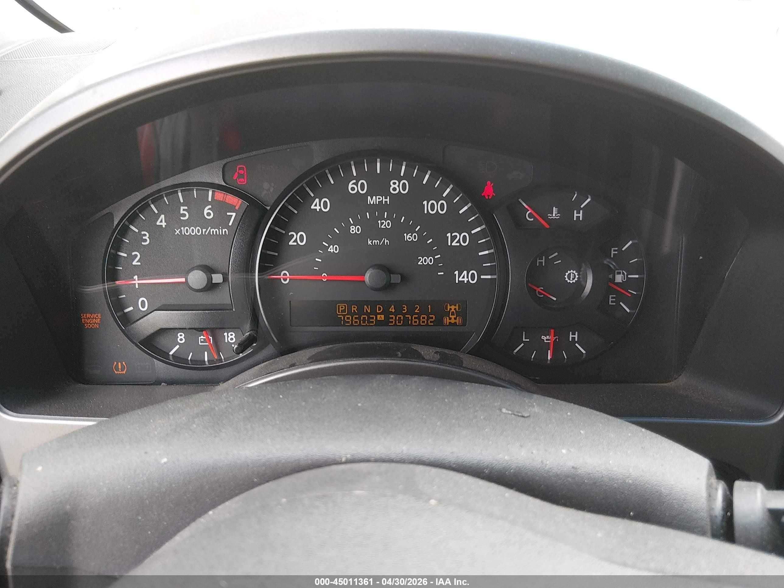 2007 Nissan Armada Se Maroon vin: 5N1BA08C87N720028