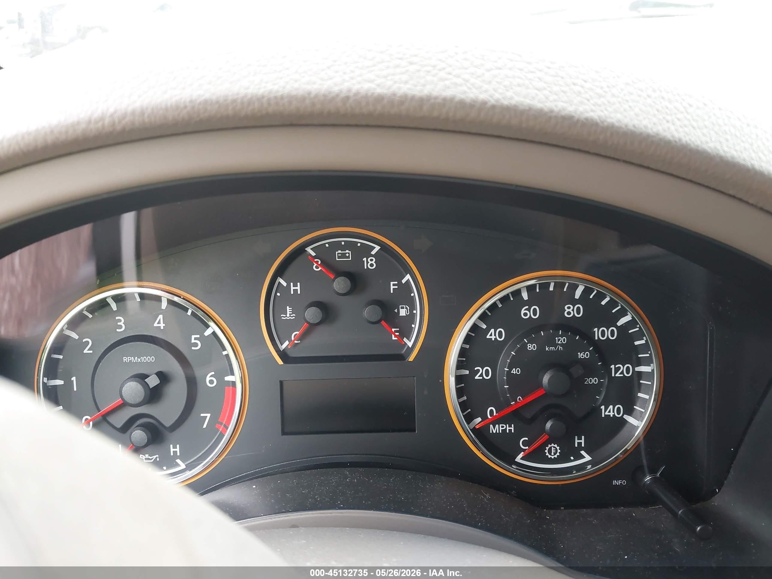 2008 Nissan Armada Le White vin: 5N1BA08C88N603454