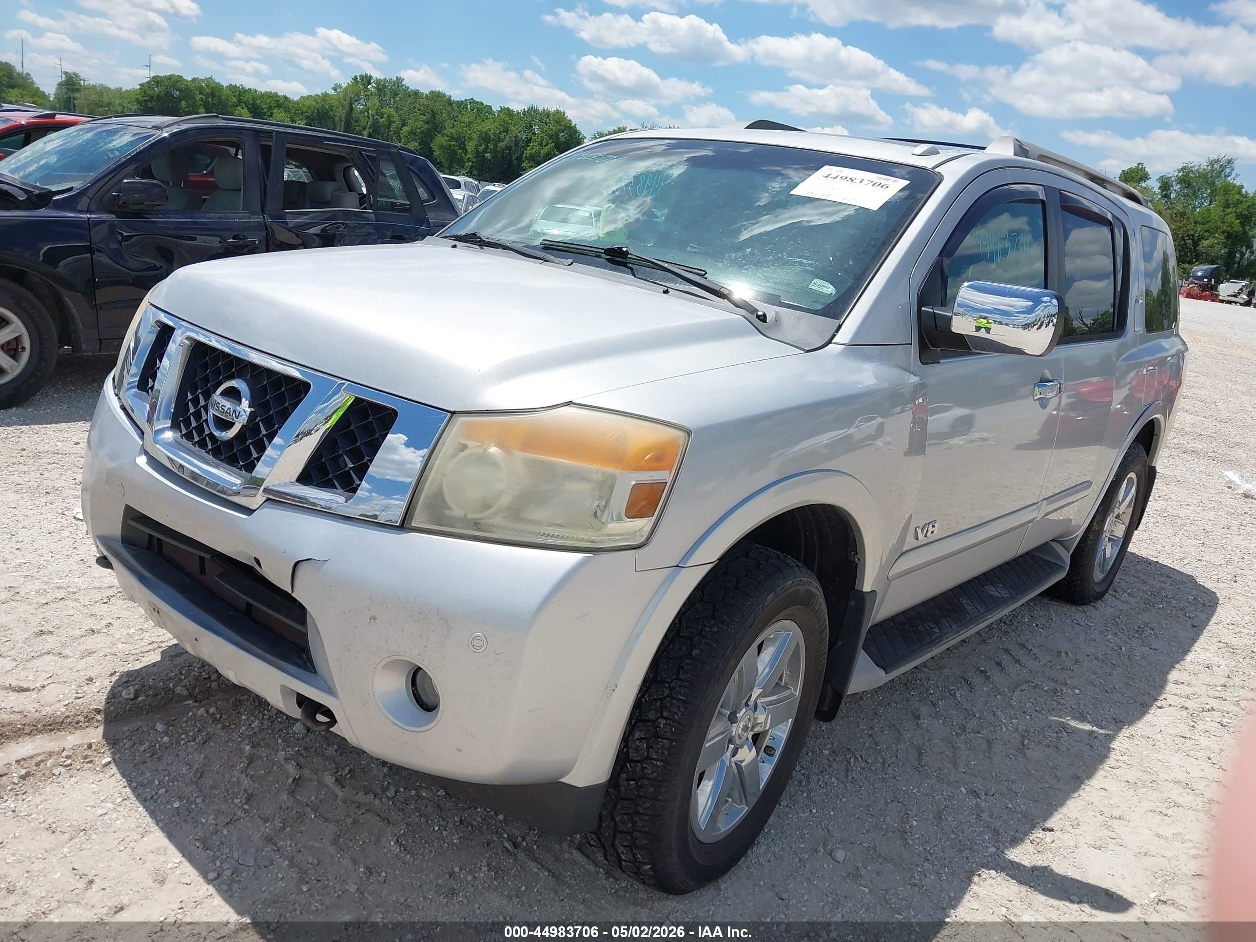 2009 Nissan Armada Le Silver vin: 5N1BA08C89N601589