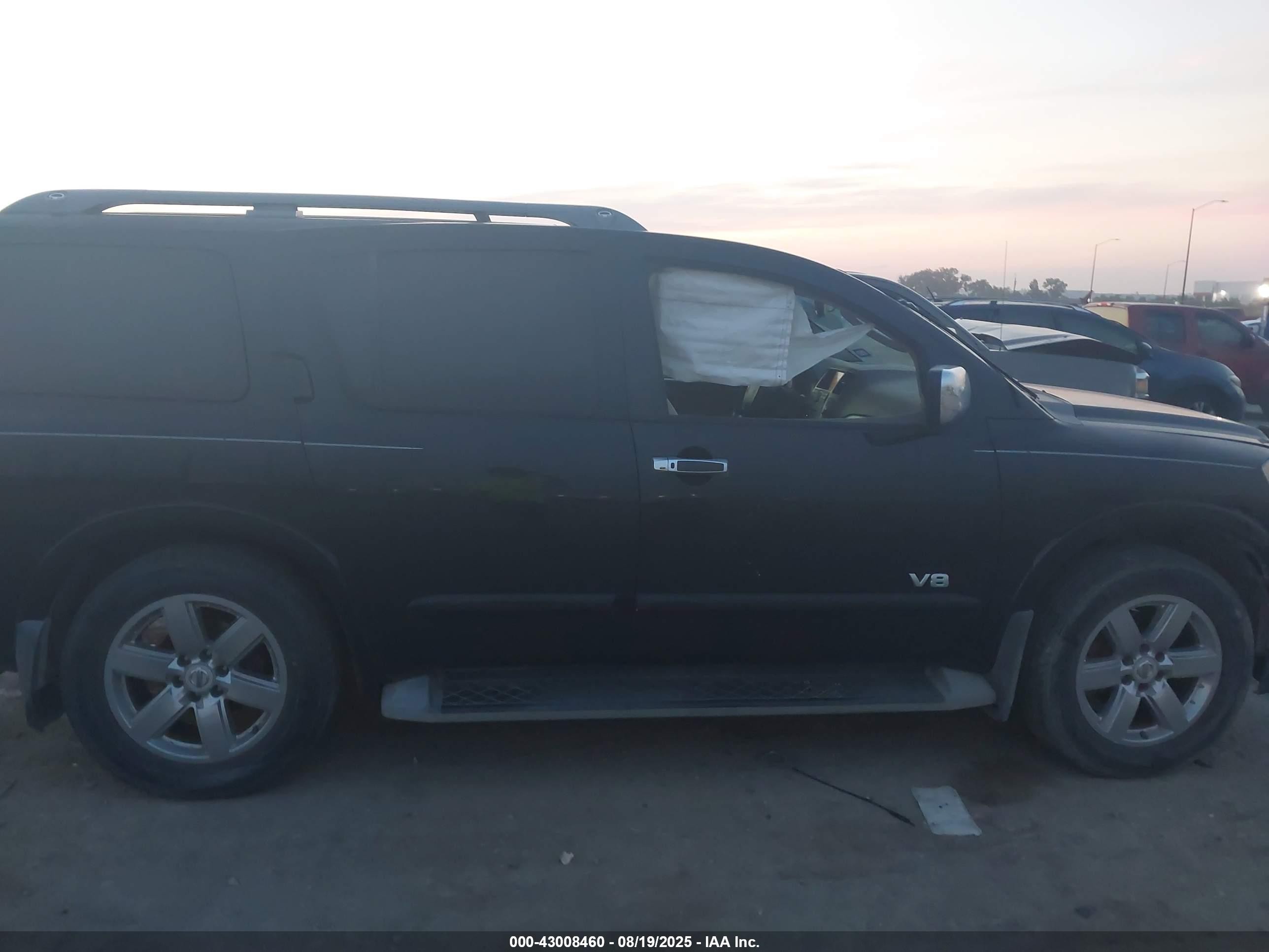 2009 Nissan Armada Le Черный vin: 5N1BA08C89N608171