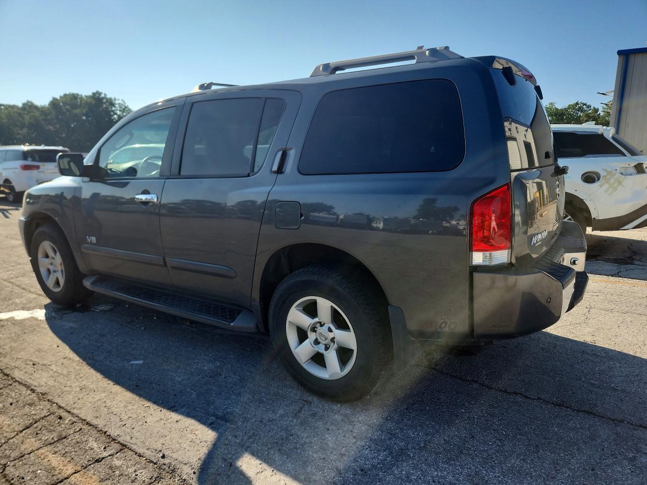 2007 Nissan Armada Se Ffv Gray vin: 5N1BA08C97N714559