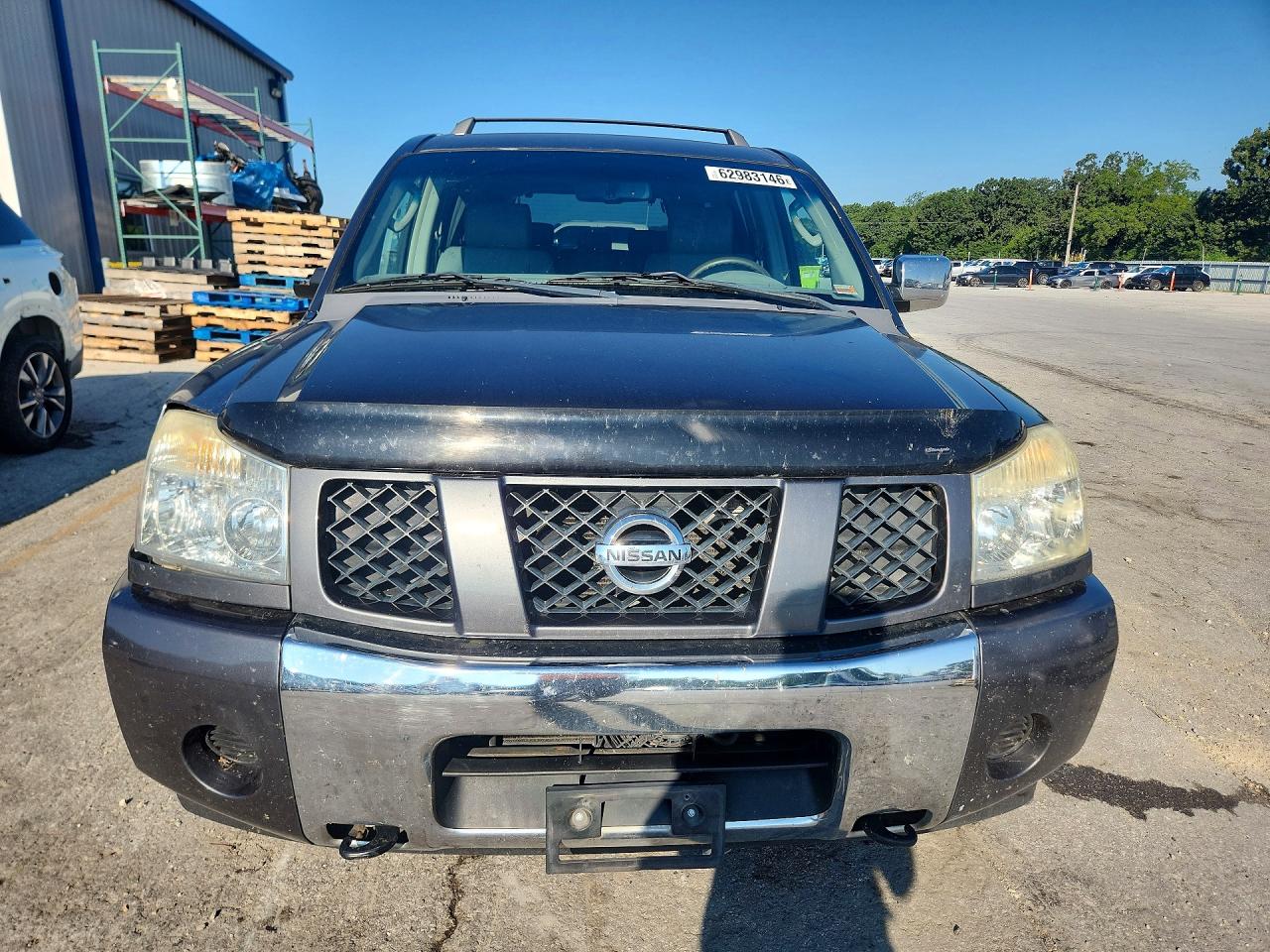2007 Nissan Armada Se Ffv Gray vin: 5N1BA08C97N714559
