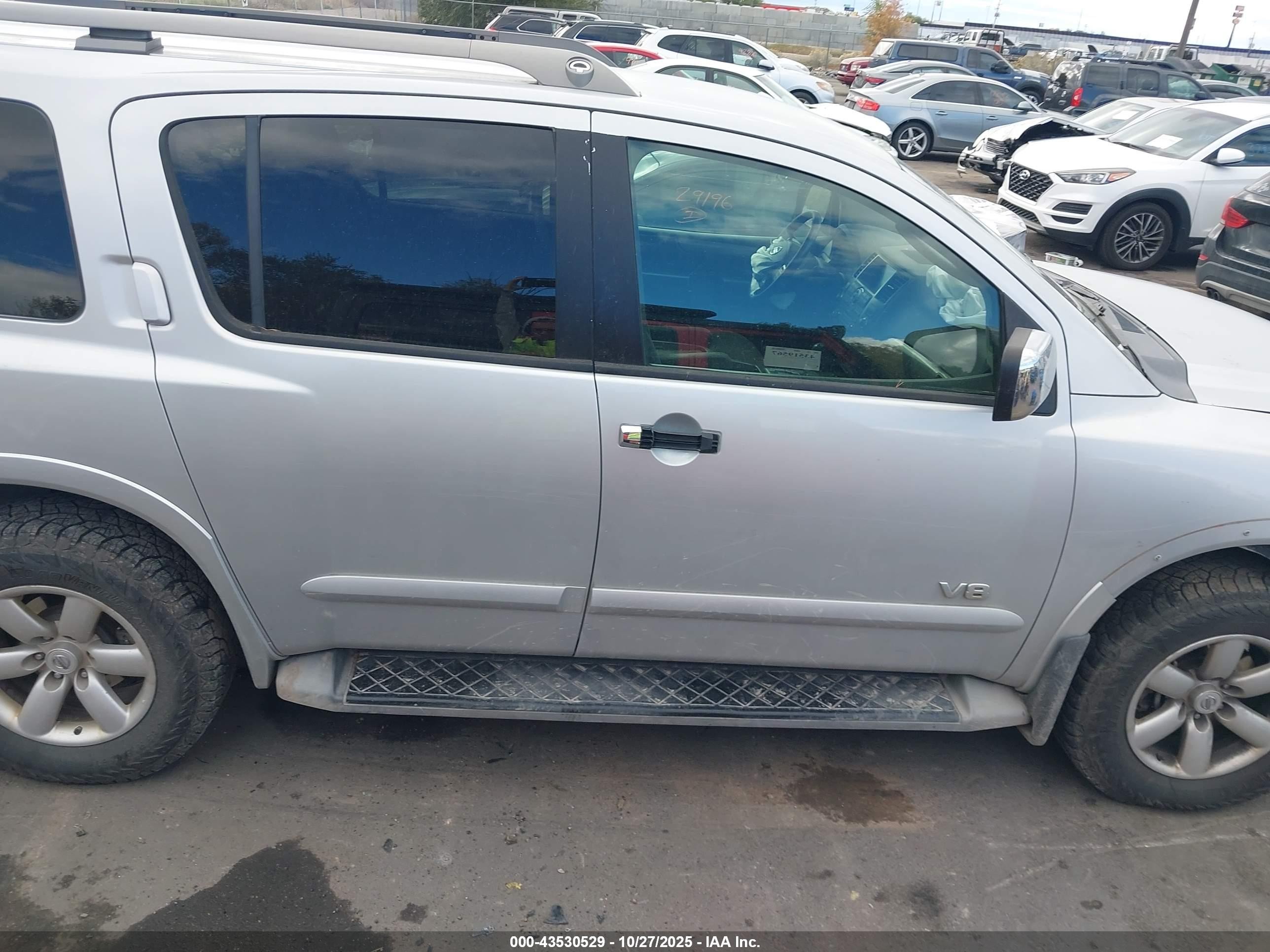 2009 Nissan Armada Se Gray vin: 5N1BA08CX9N602954