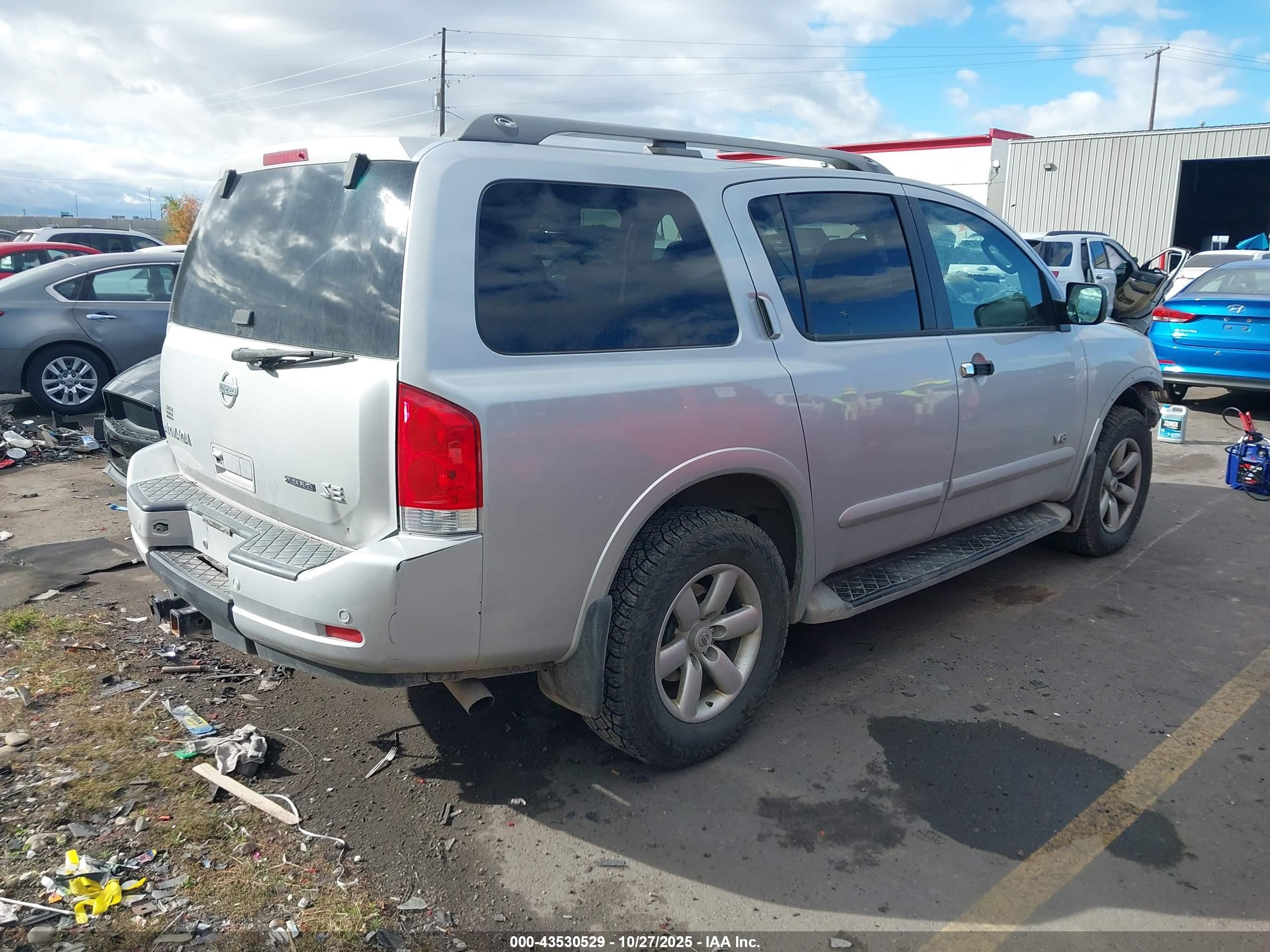 2009 Nissan Armada Se Gray vin: 5N1BA08CX9N602954