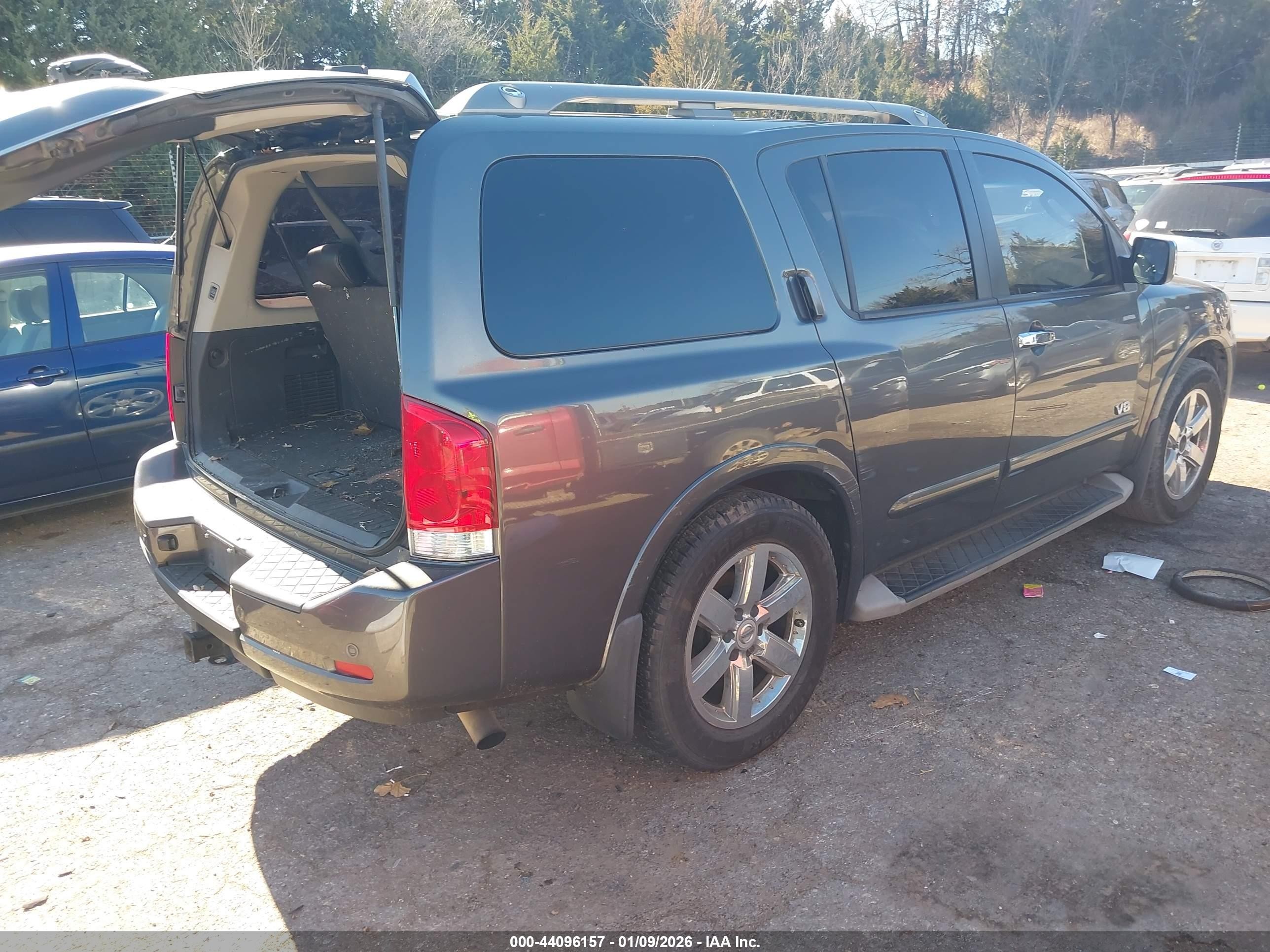 2009 Nissan Armada Le Gray vin: 5N1BA08D09N602308