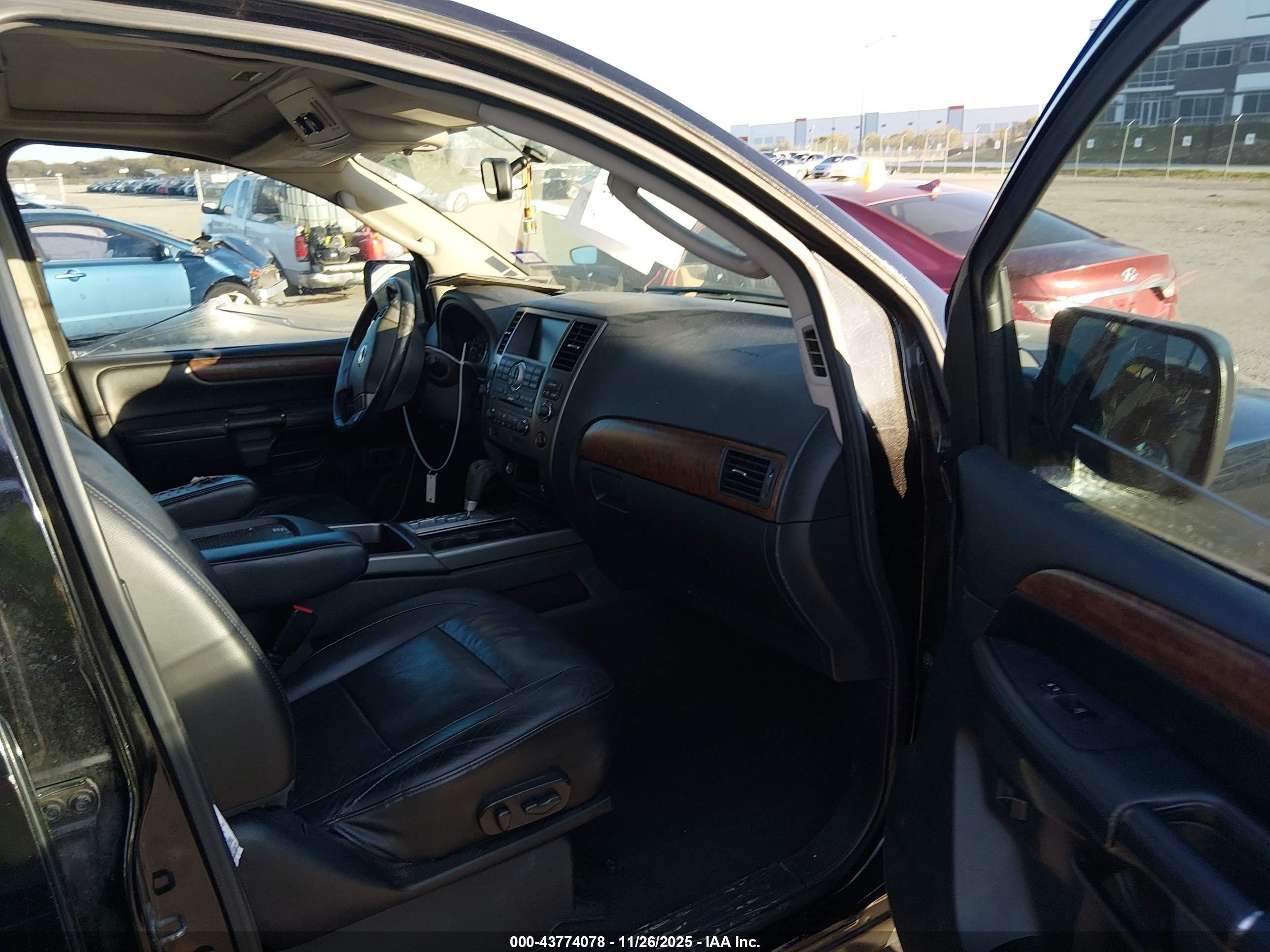 2009 Nissan Armada Le Black vin: 5N1BA08D09N606777