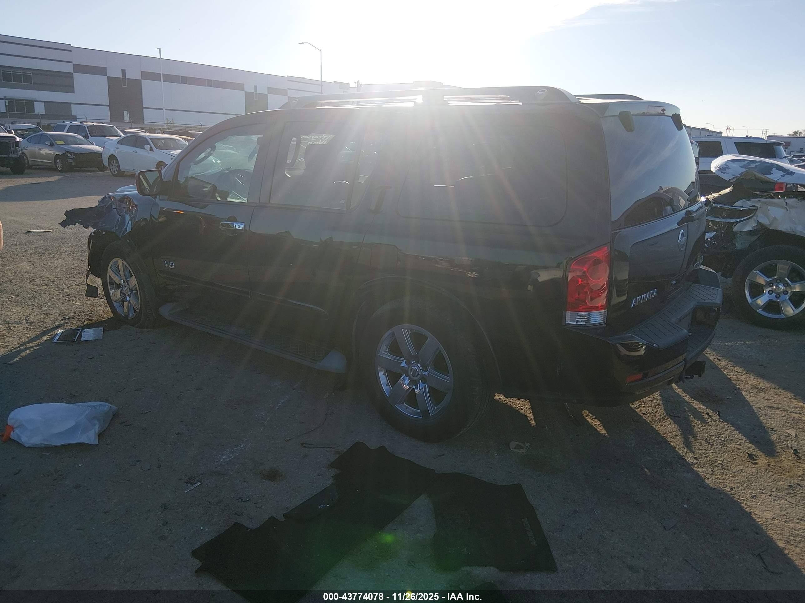 2009 Nissan Armada Le Black vin: 5N1BA08D09N606777