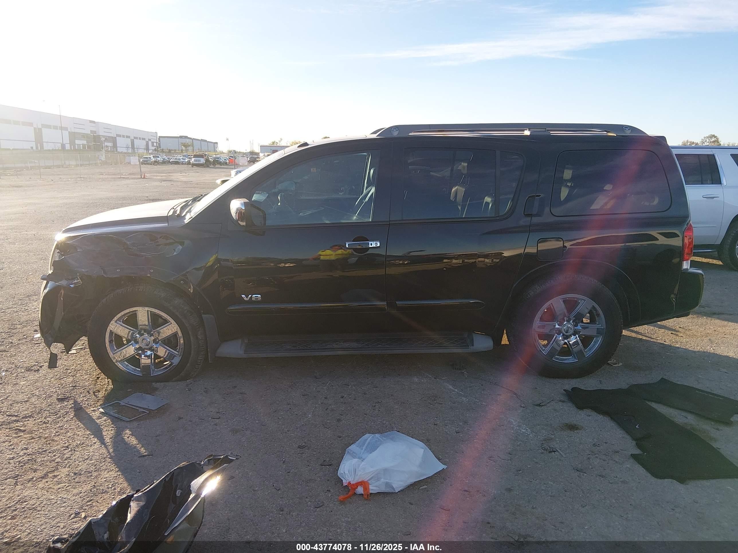 2009 Nissan Armada Le Black vin: 5N1BA08D09N606777