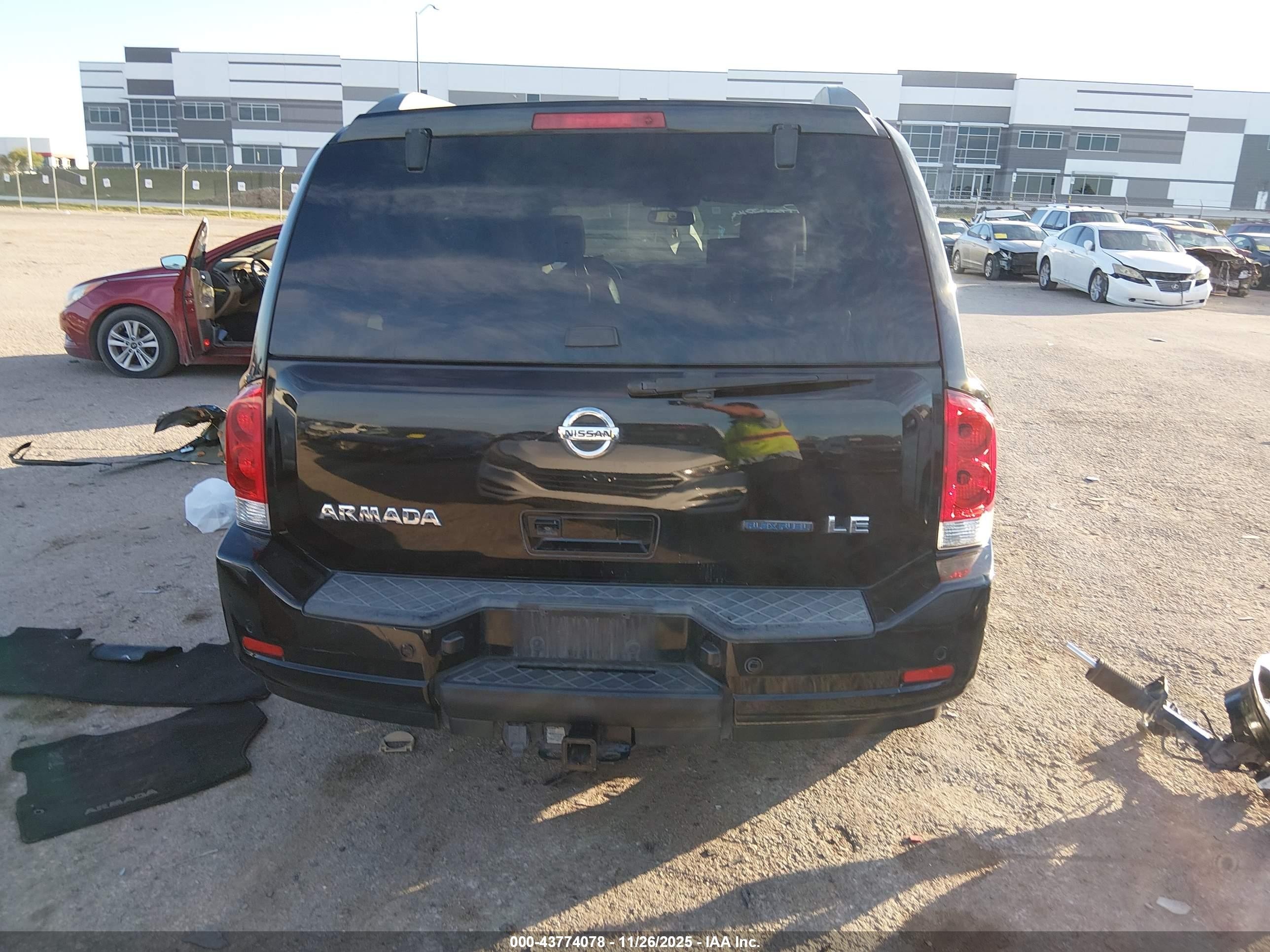 2009 Nissan Armada Le Black vin: 5N1BA08D09N606777