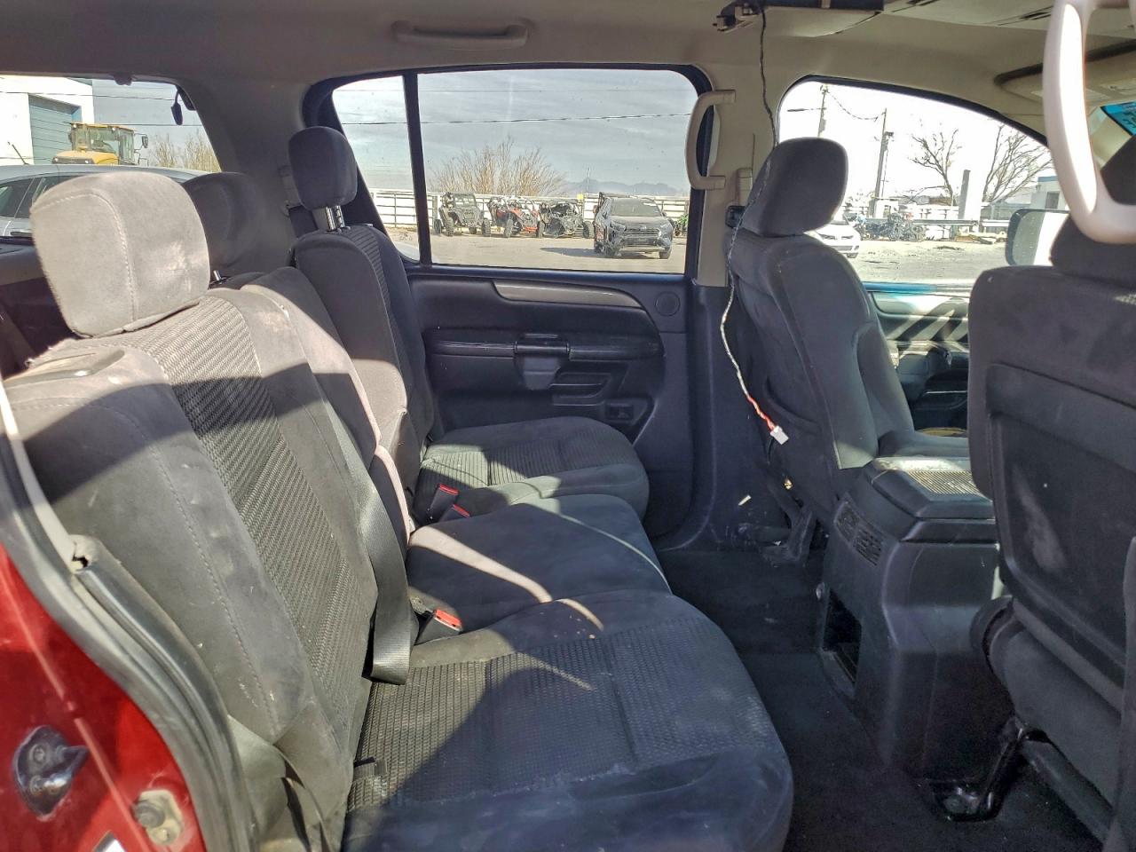 2009 Nissan Armada Se Maroon vin: 5N1BA08D09N608755