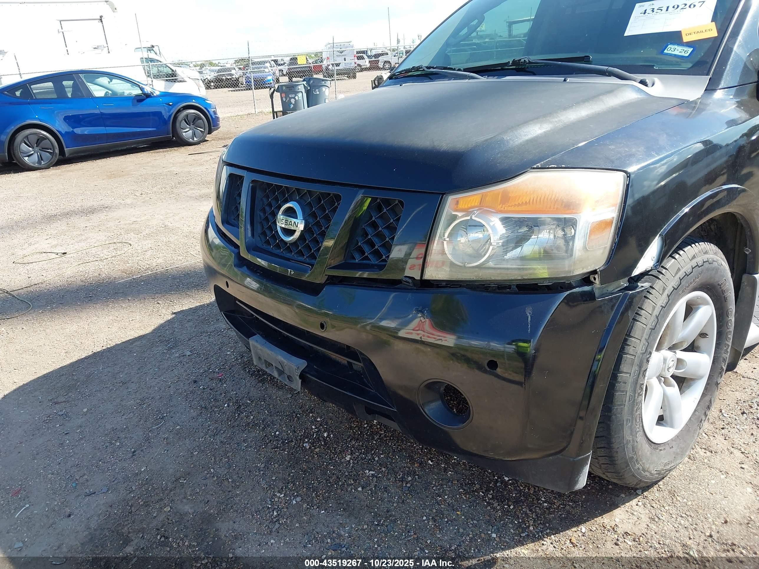 2009 Nissan Armada Se Black vin: 5N1BA08D09N608853