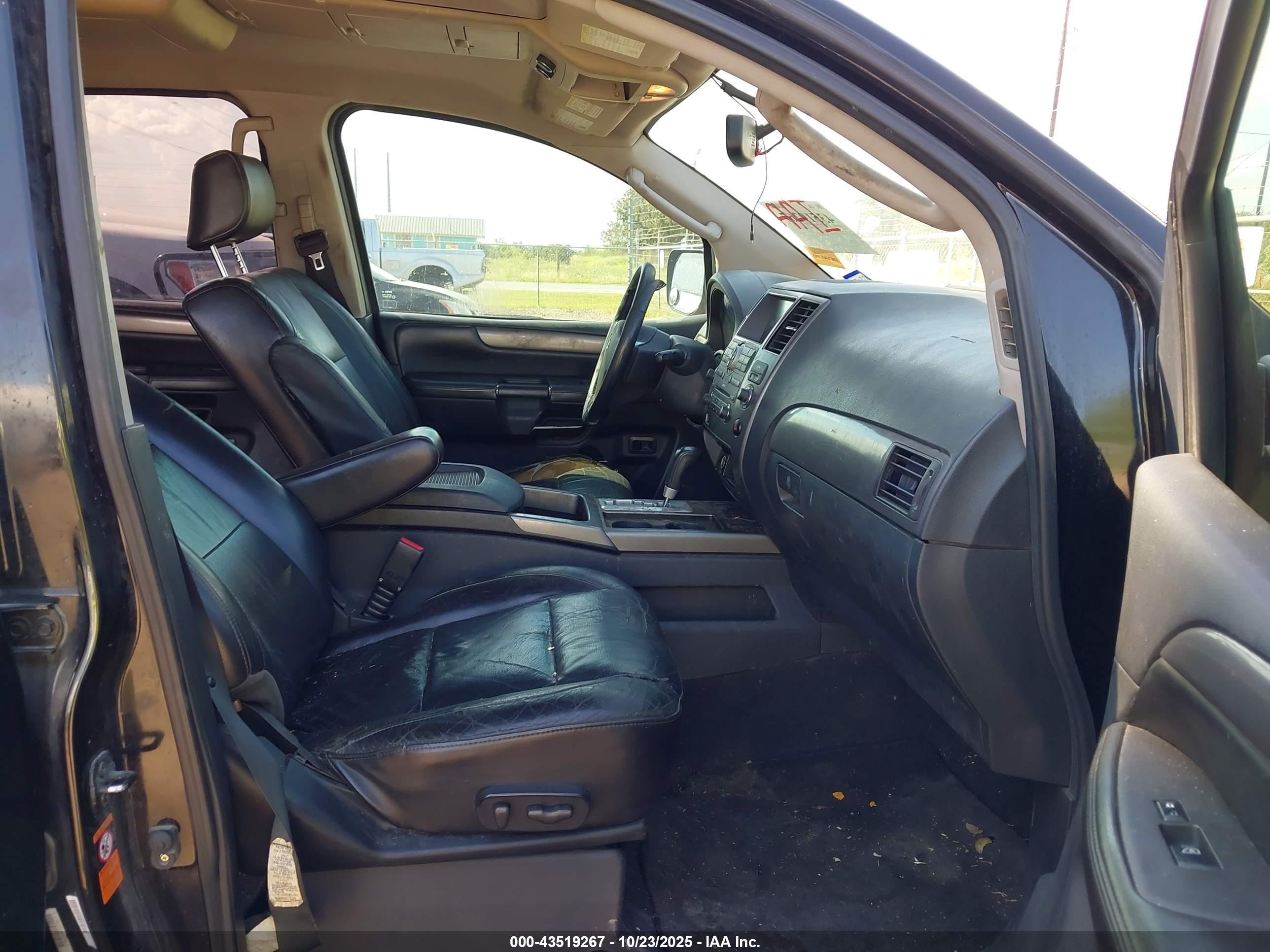 2009 Nissan Armada Se Black vin: 5N1BA08D09N608853