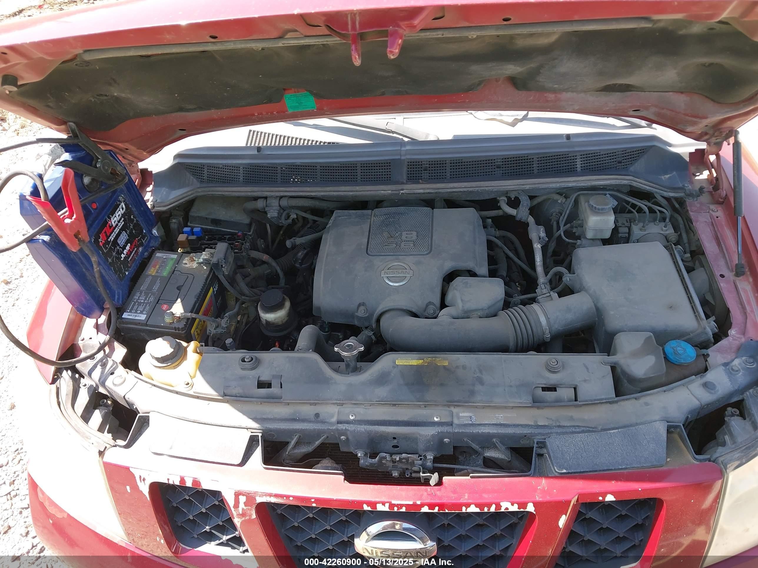 2009 Nissan Armada Se Red vin: 5N1BA08D09N614281