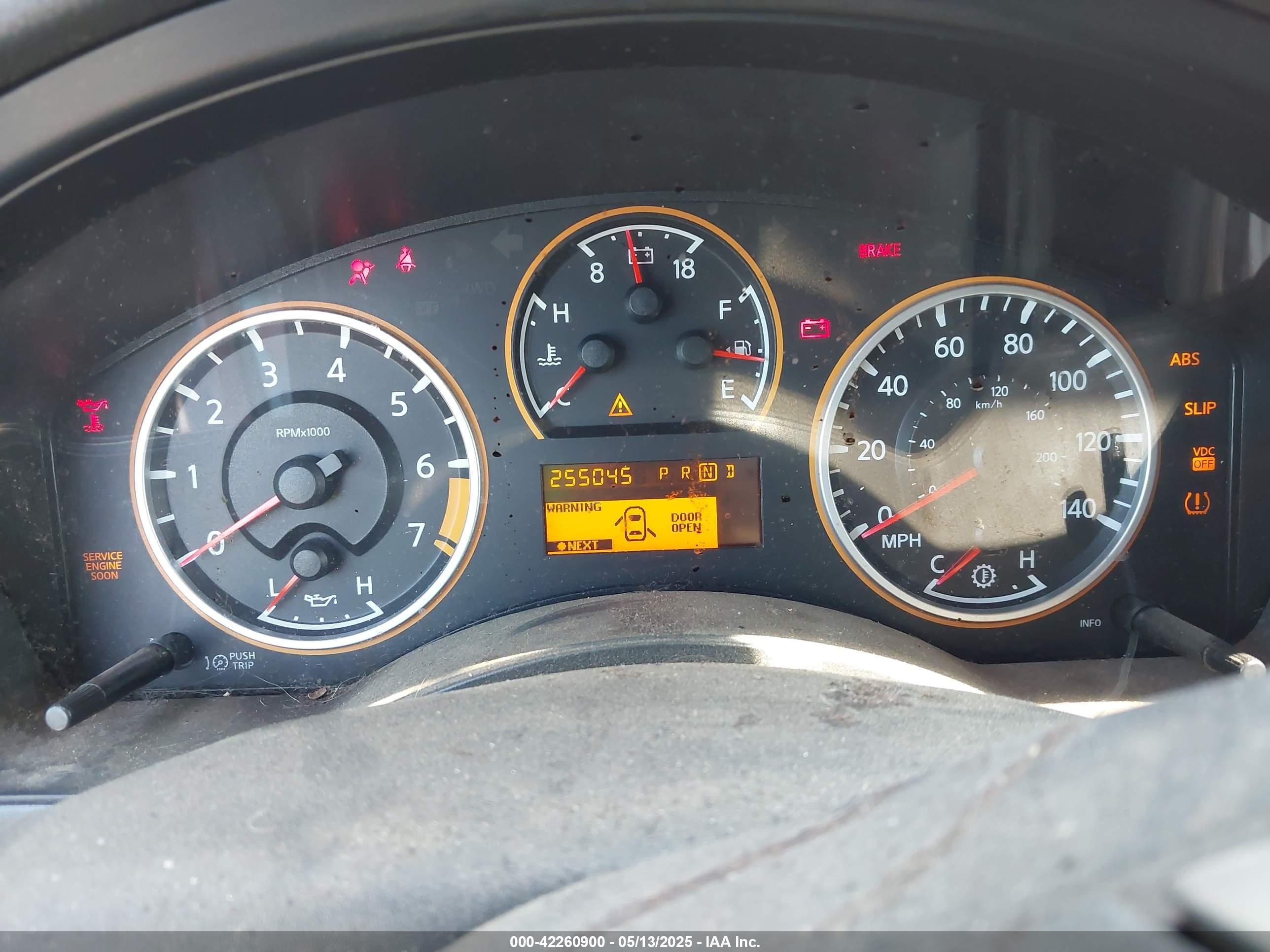 2009 Nissan Armada Se Red vin: 5N1BA08D09N614281