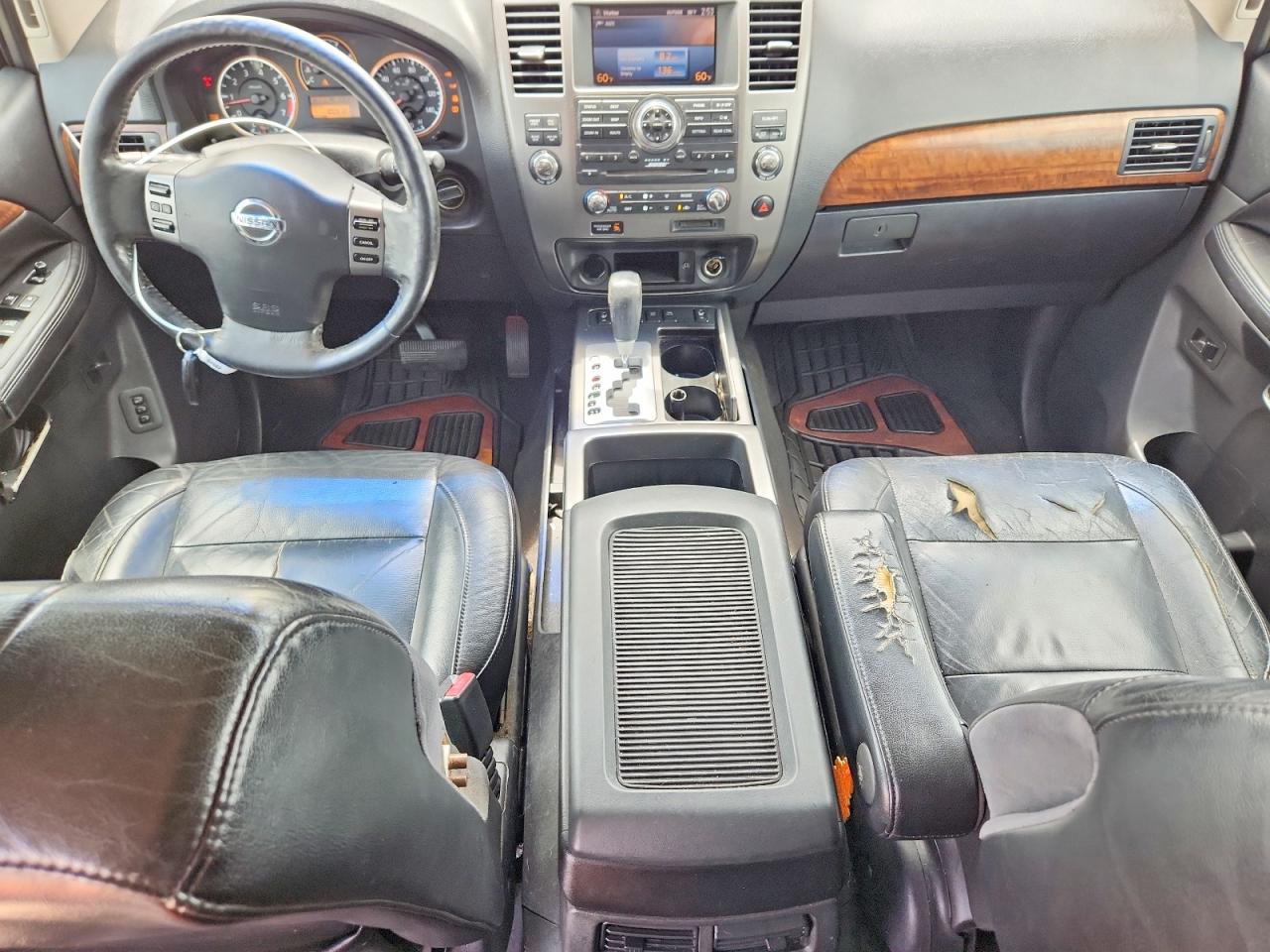 2008 Nissan Armada Se Ffv Gray vin: 5N1BA08D18N617026