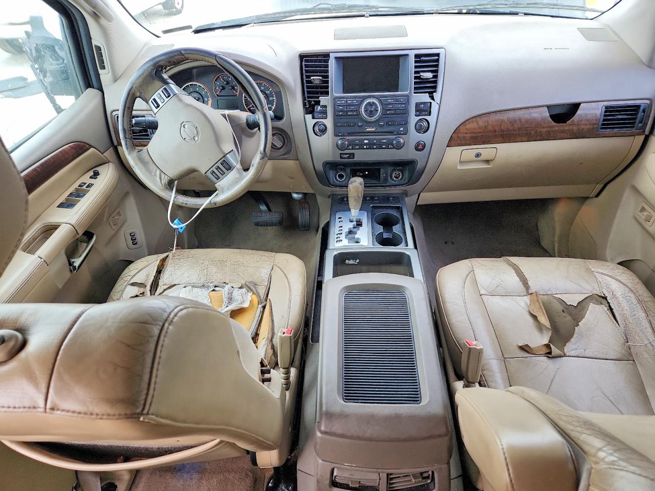 2009 Nissan Armada Se Черный vin: 5N1BA08D19N604598