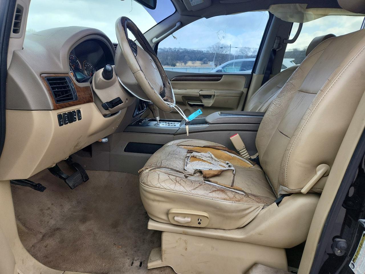 2009 Nissan Armada Se Черный vin: 5N1BA08D19N604598