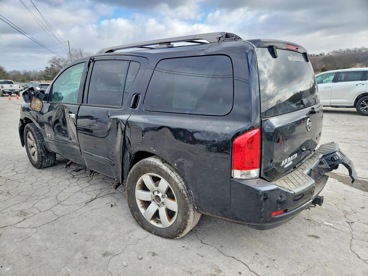 2009 Nissan Armada Se Черный vin: 5N1BA08D19N604598