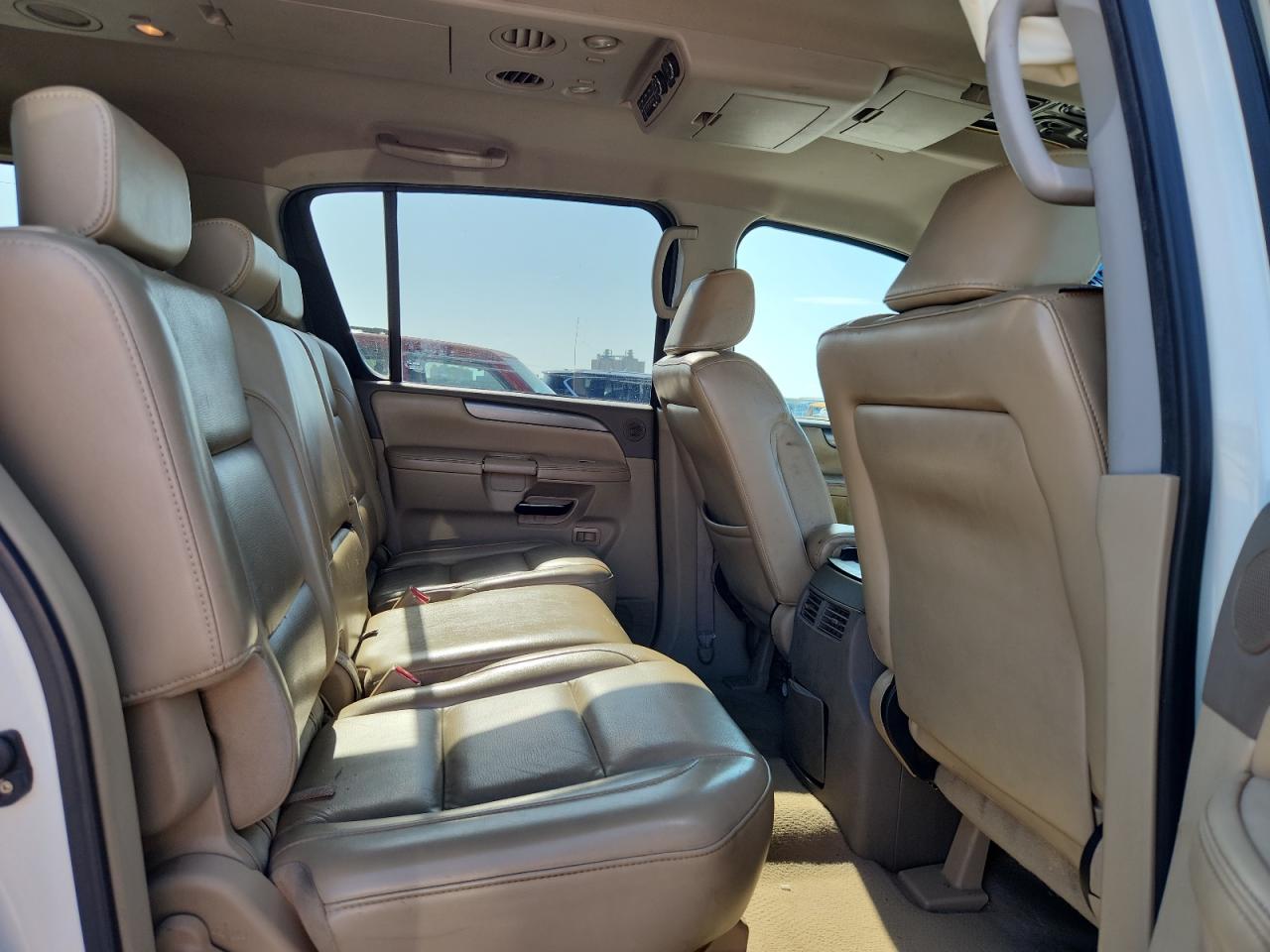 2009 Nissan Armada Se Белый vin: 5N1BA08D19N604889