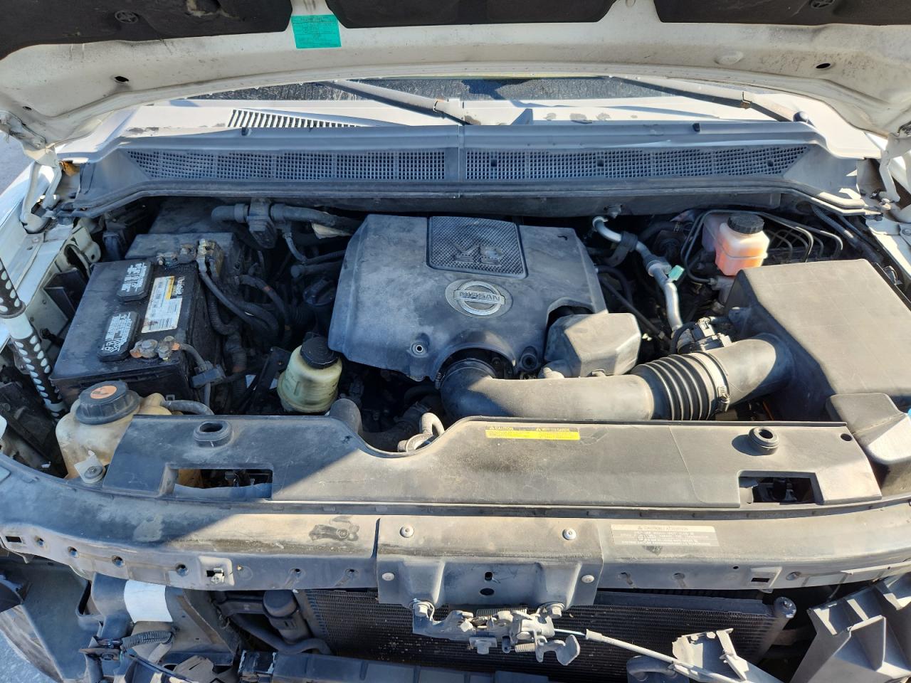 2009 Nissan Armada Se Белый vin: 5N1BA08D19N604889