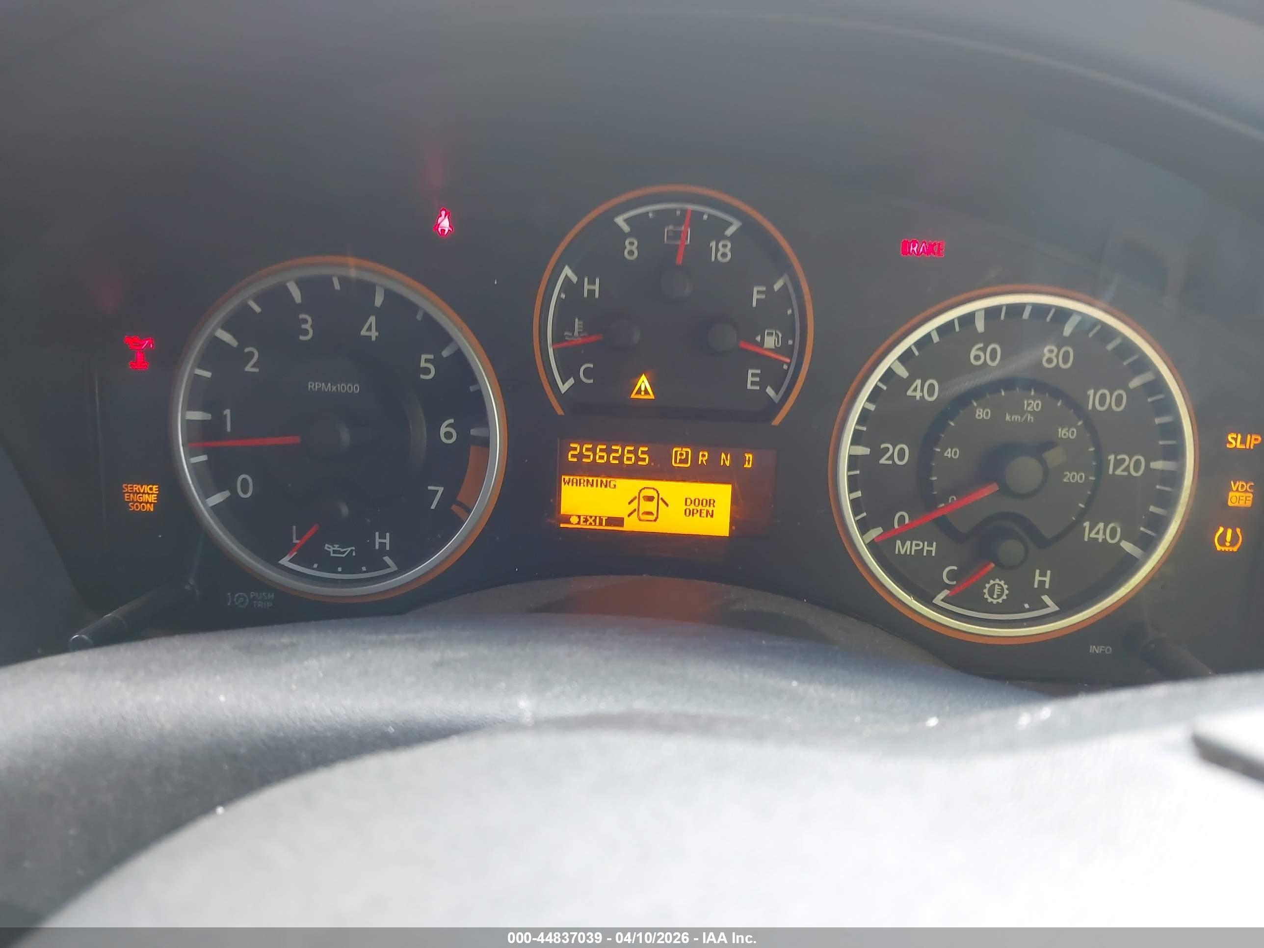 2009 Nissan Armada Se Blue vin: 5N1BA08D19N606304