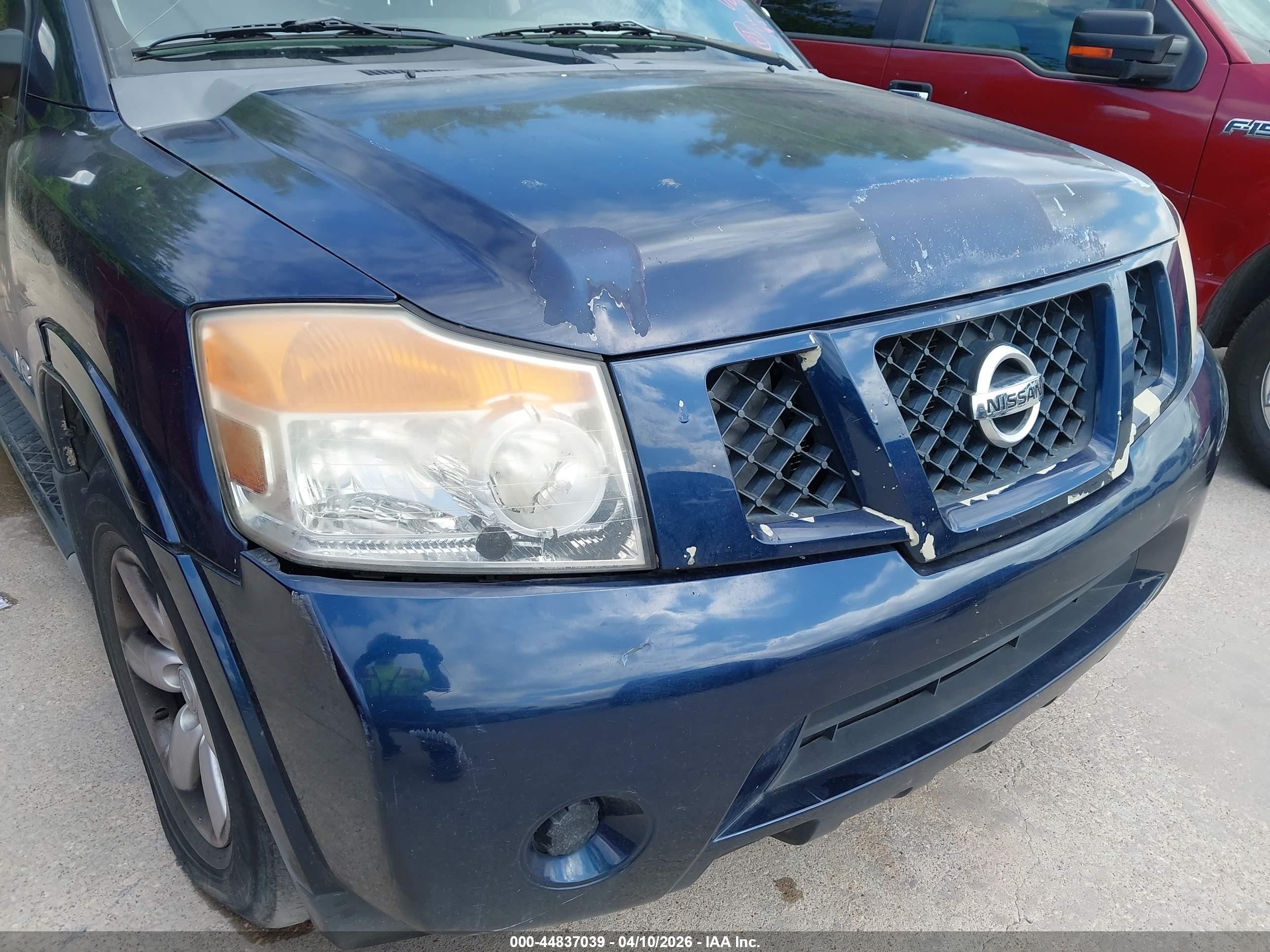 2009 Nissan Armada Se Blue vin: 5N1BA08D19N606304
