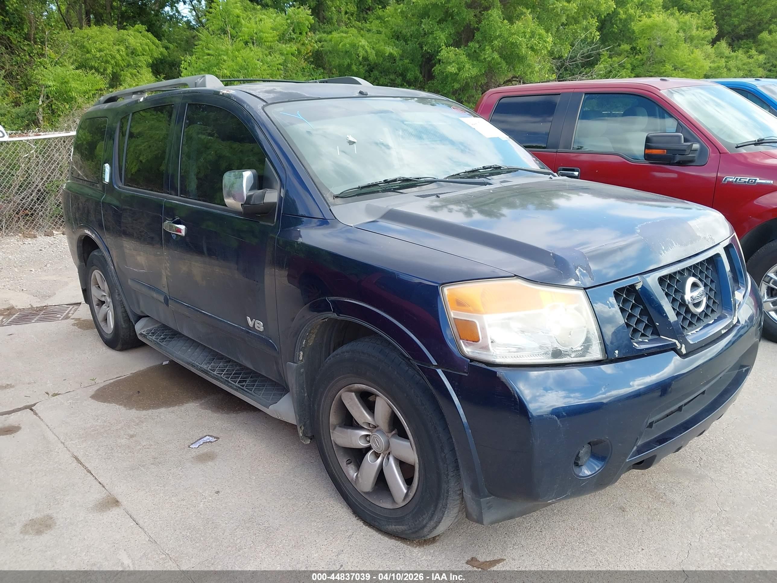 2009 Nissan Armada Se Blue vin: 5N1BA08D19N606304